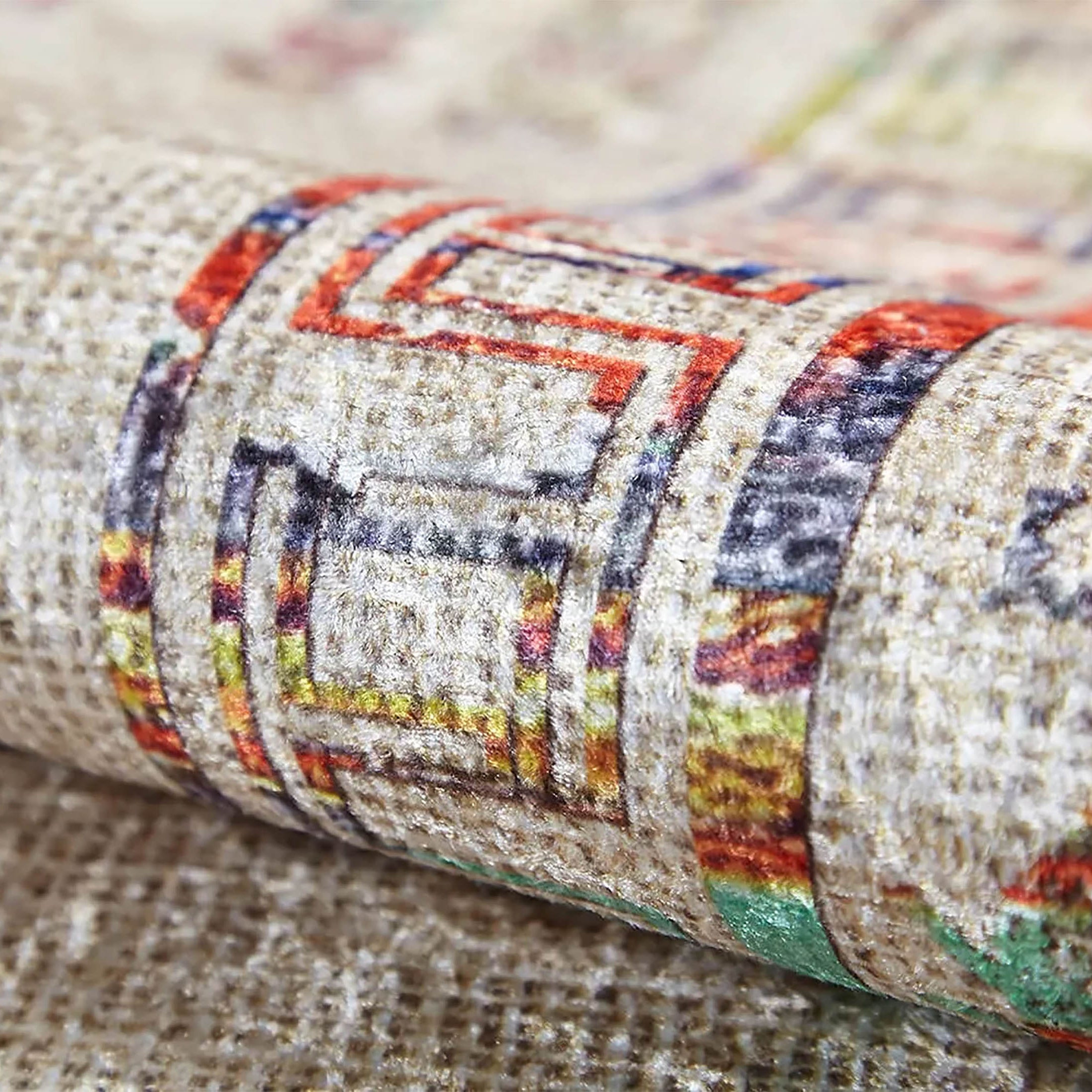 Aliyah Turkish Oriental Medallion Geometric Rug