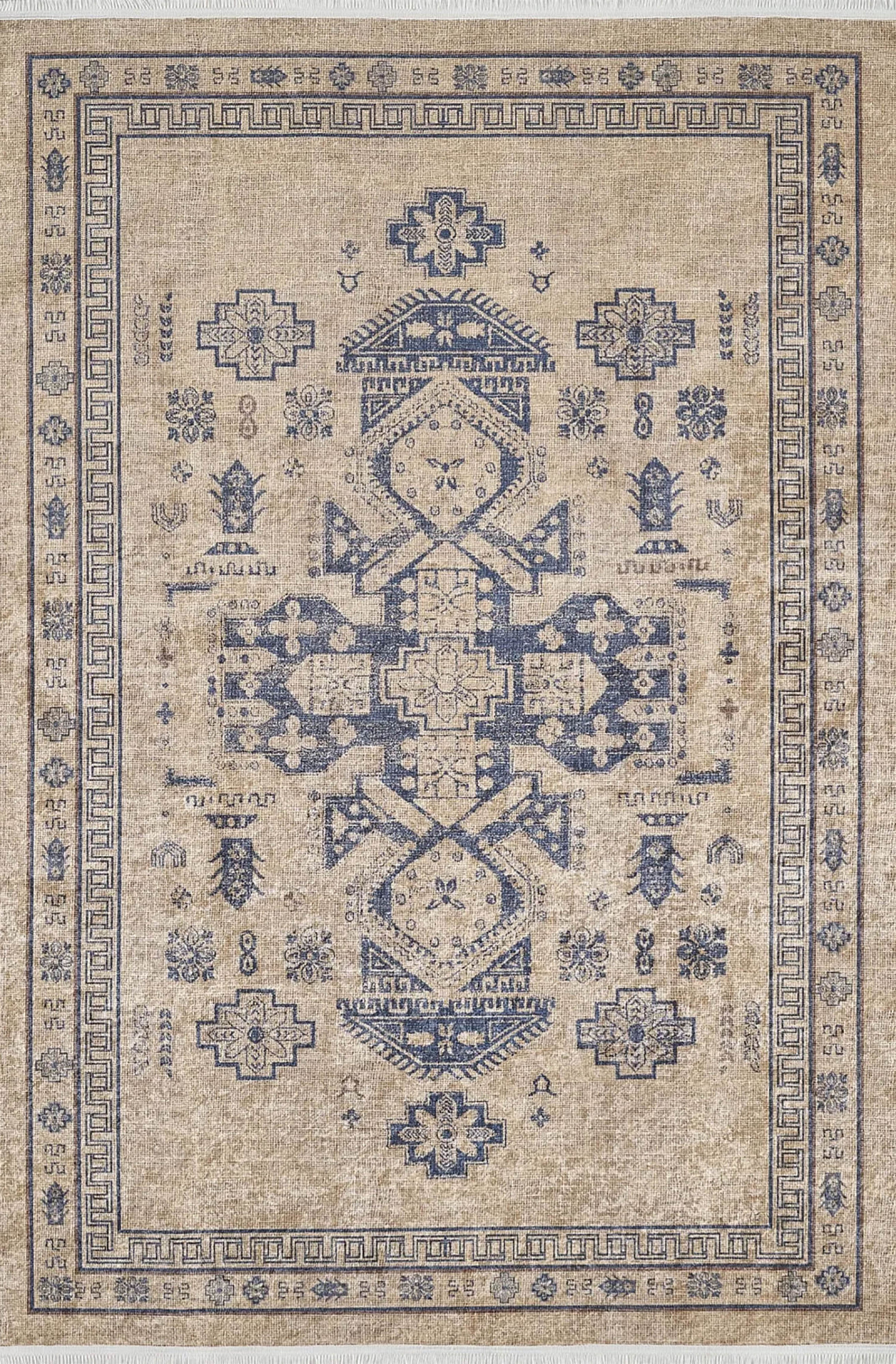 Morgan Turkish Oriental Medallion Geometric Rug