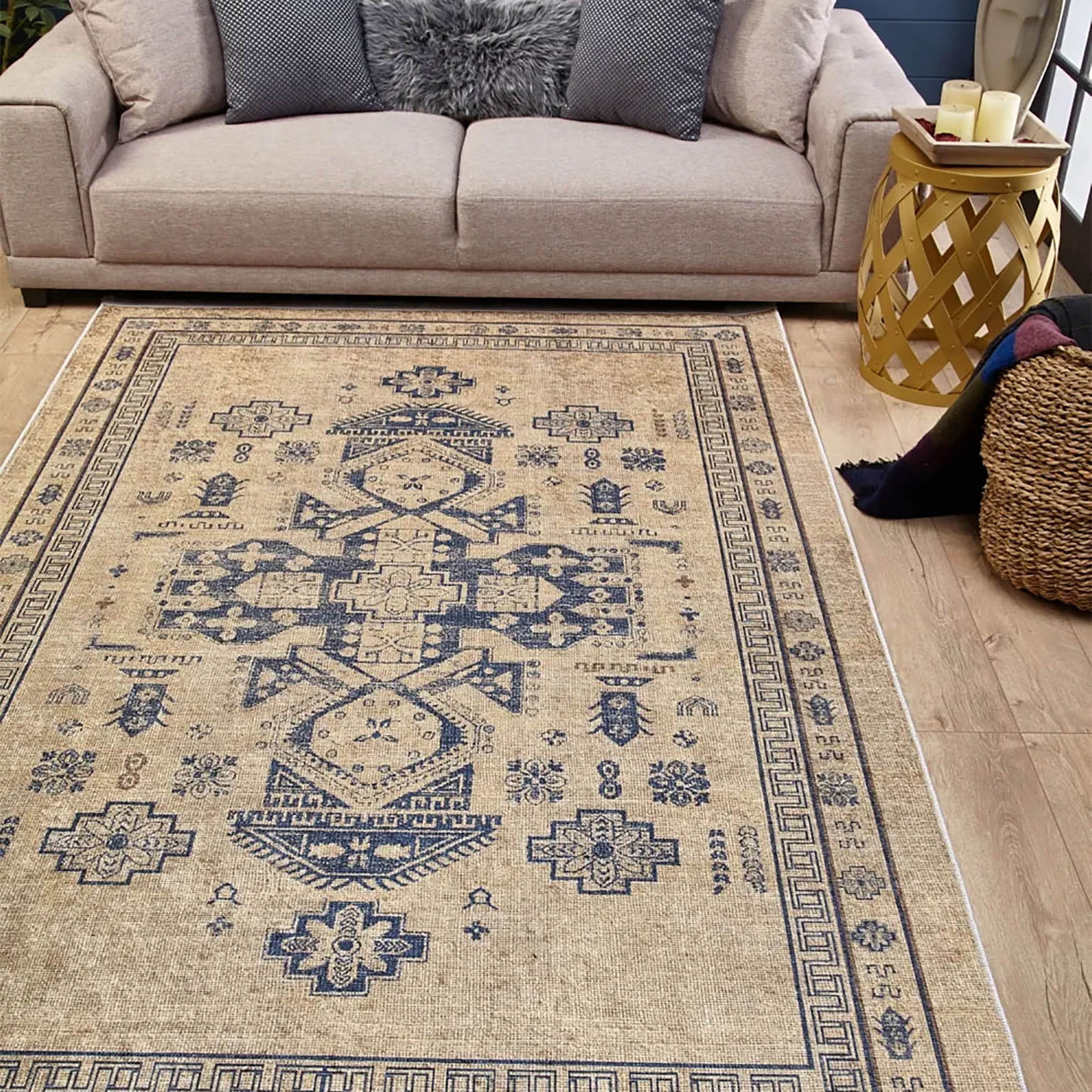 Morgan Turkish Oriental Medallion Geometric Rug