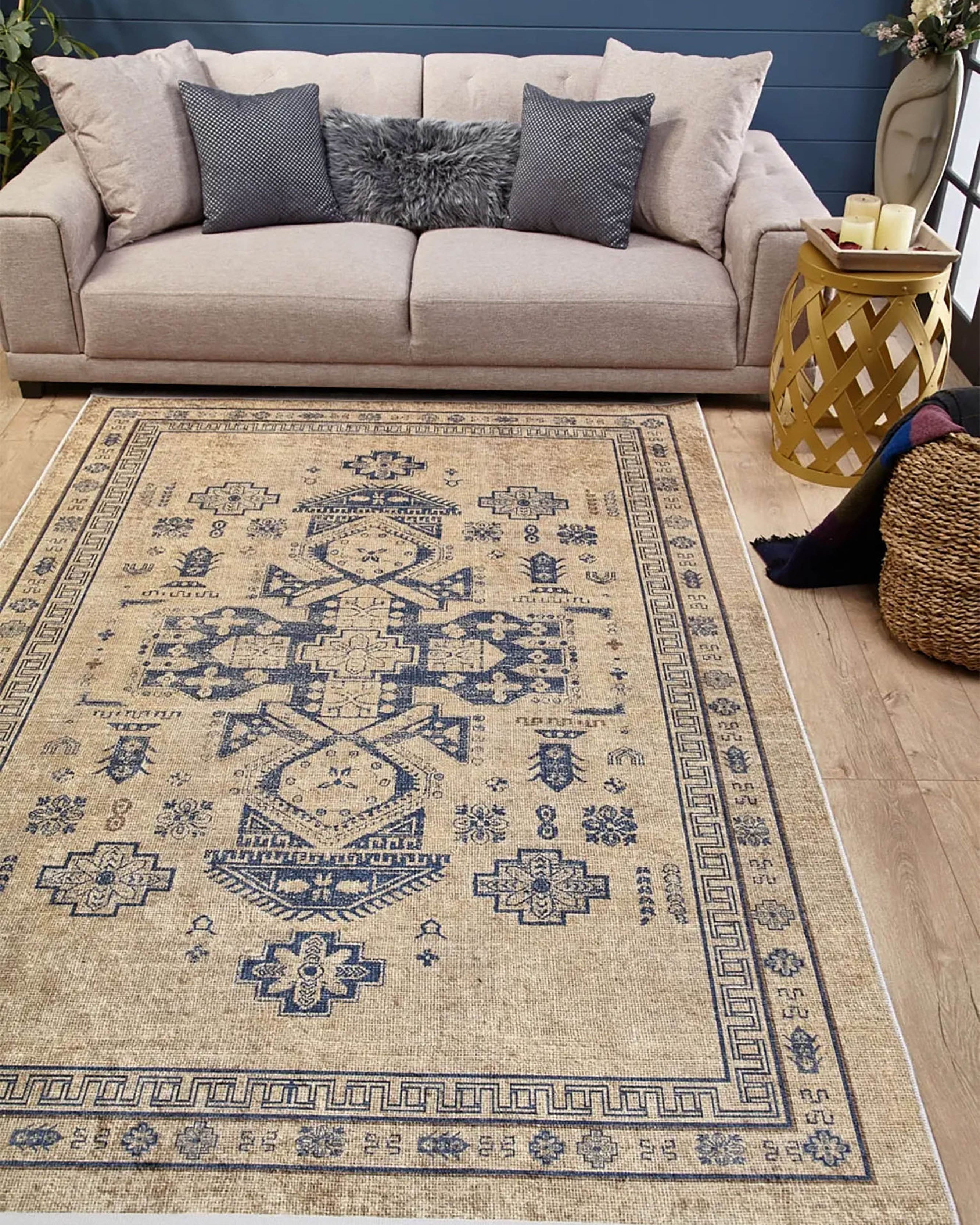 Morgan Turkish Oriental Medallion Geometric Rug