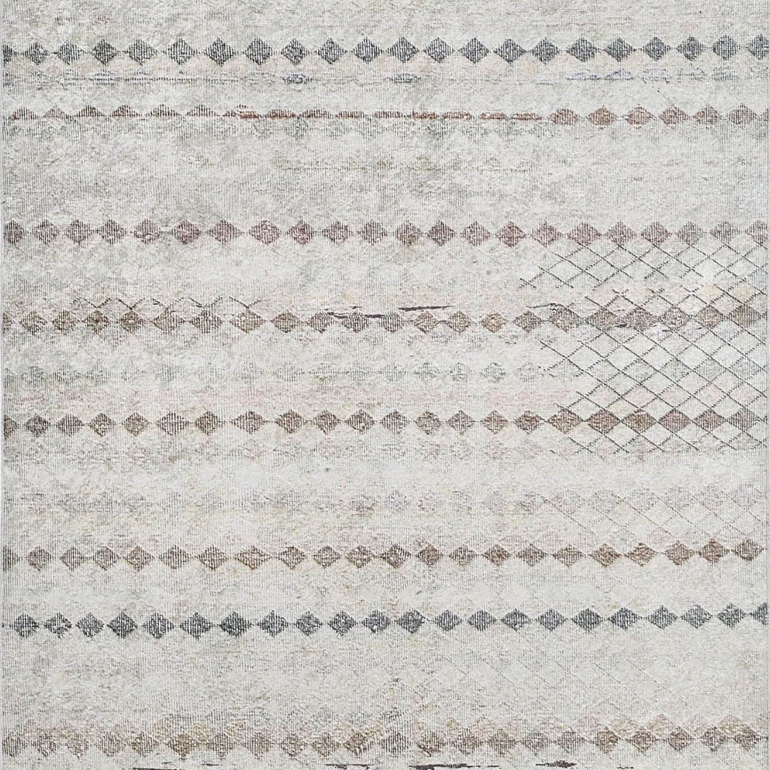 Miriam Geometric Antique Vintage Mid Century Rug