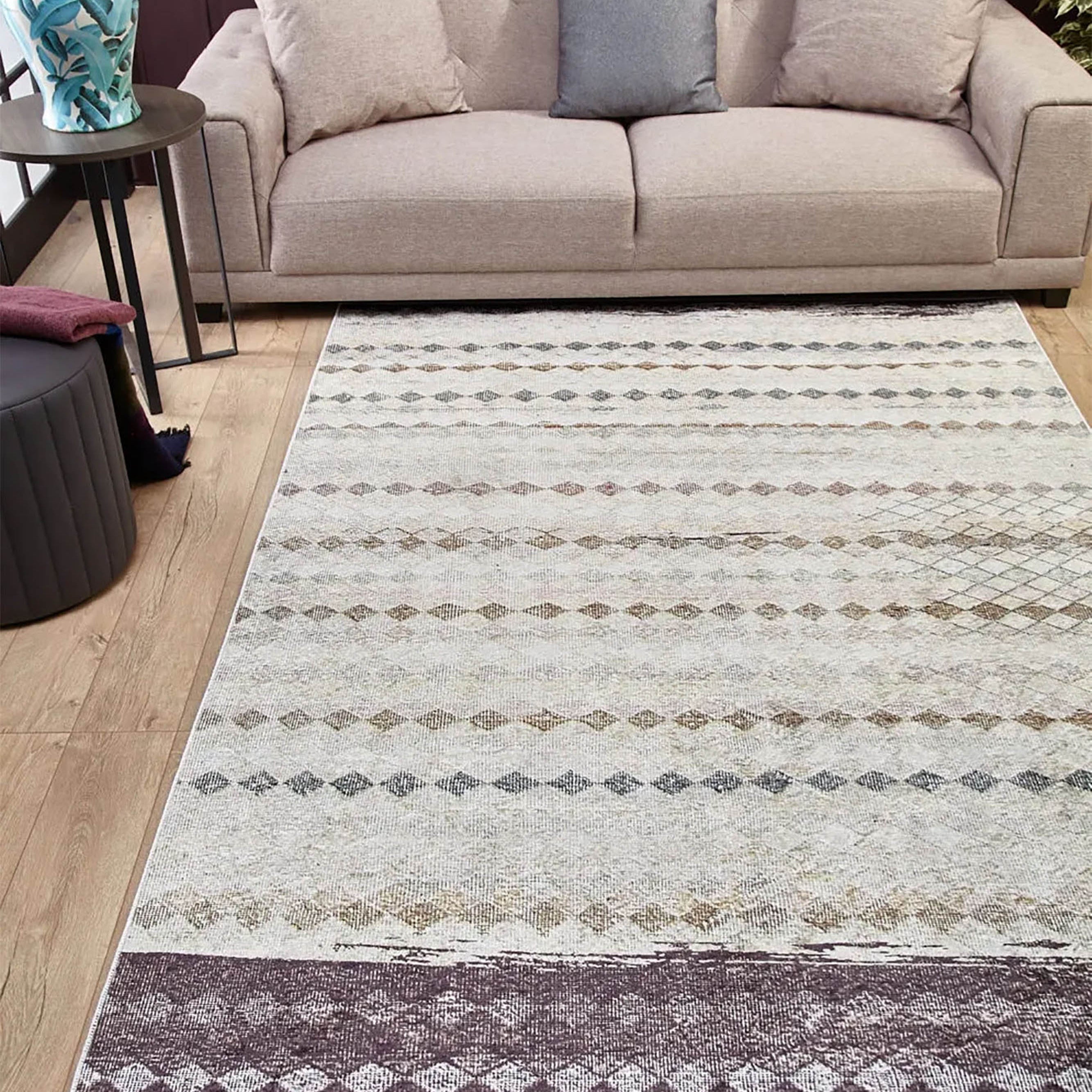 Miriam Geometric Antique Vintage Mid Century Rug