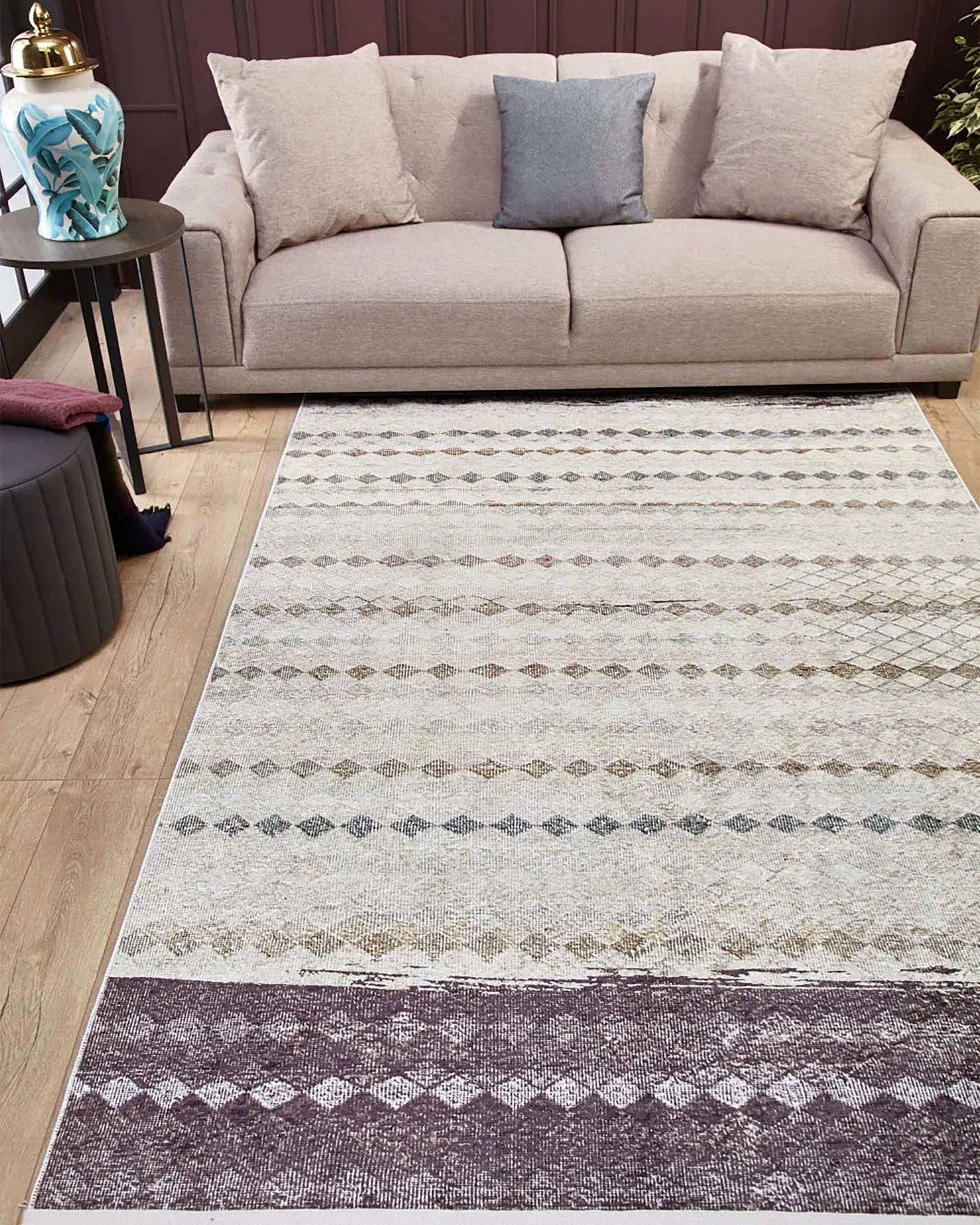 Miriam Geometric Antique Vintage Mid Century Rug