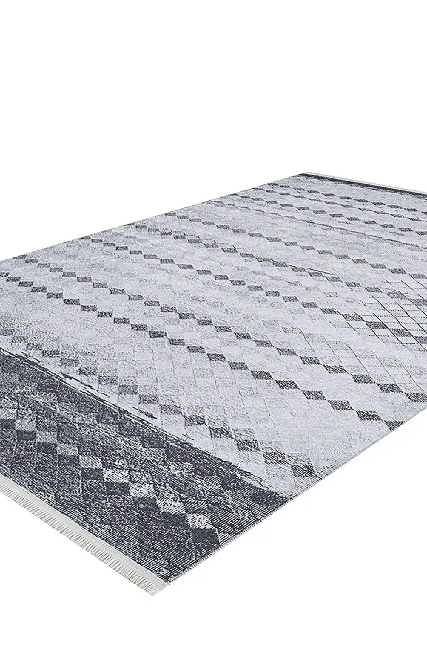 Dahlia Geometric Antique Vintage Mid Century Rug