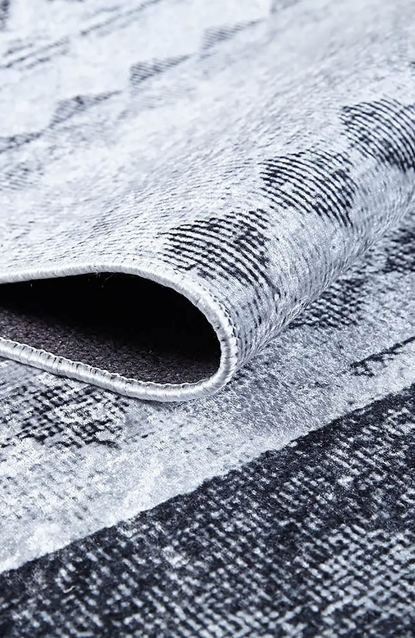 Dahlia Geometric Antique Vintage Mid Century Rug