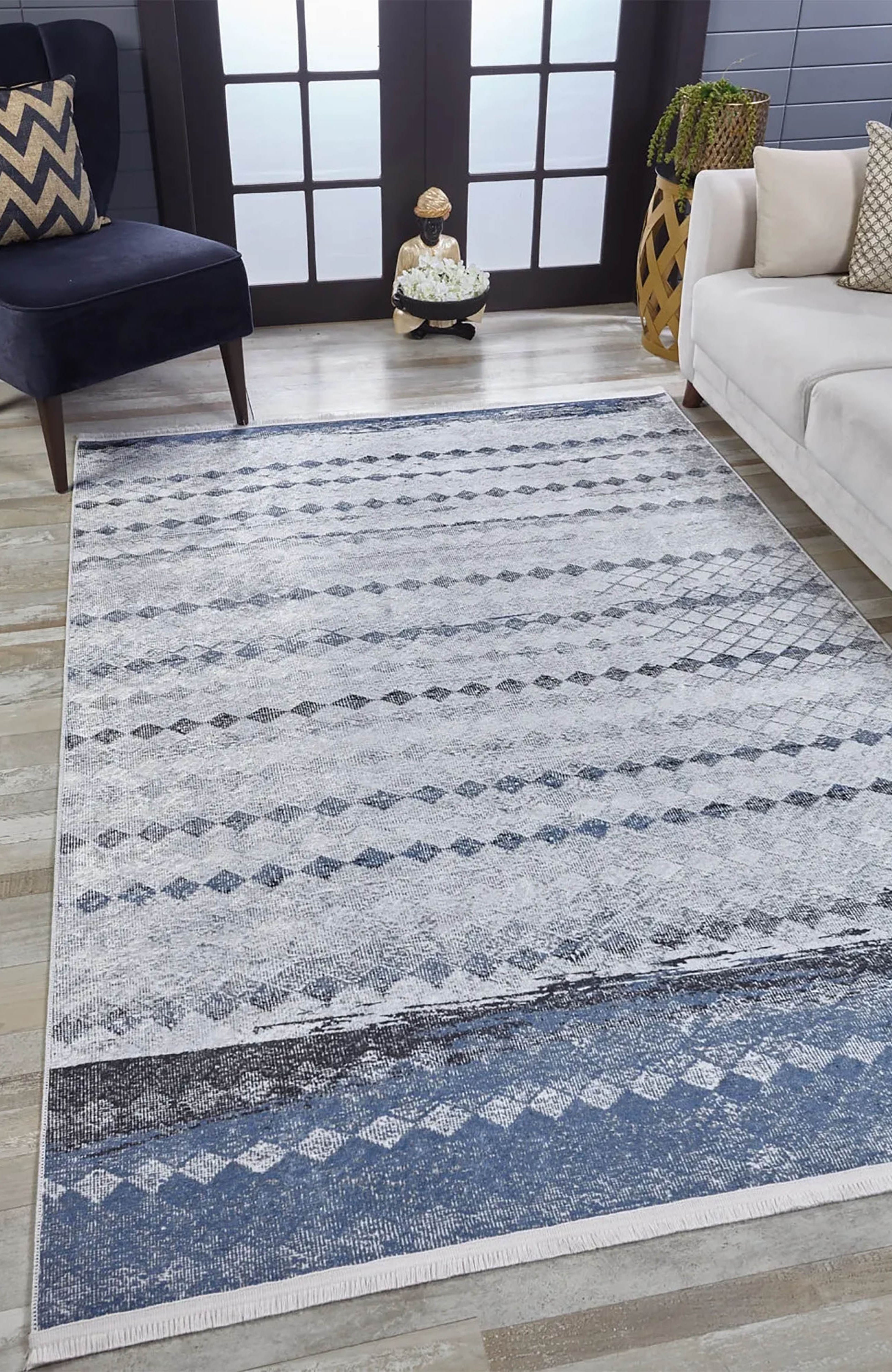 Rachel Geometric Antique Vintage Mid Century Rug