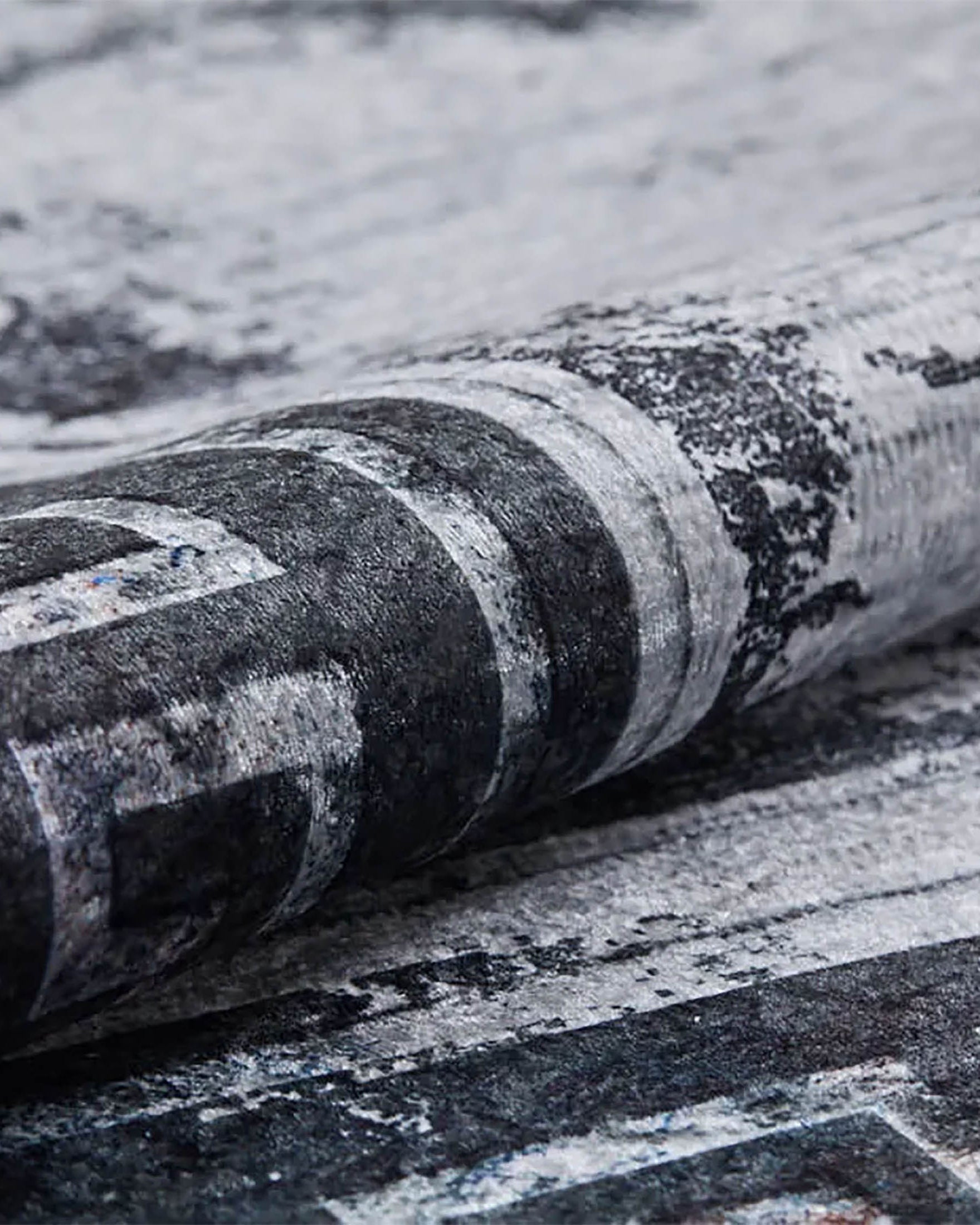 Bellamy Geometric Greek Key Border Abstract Rug