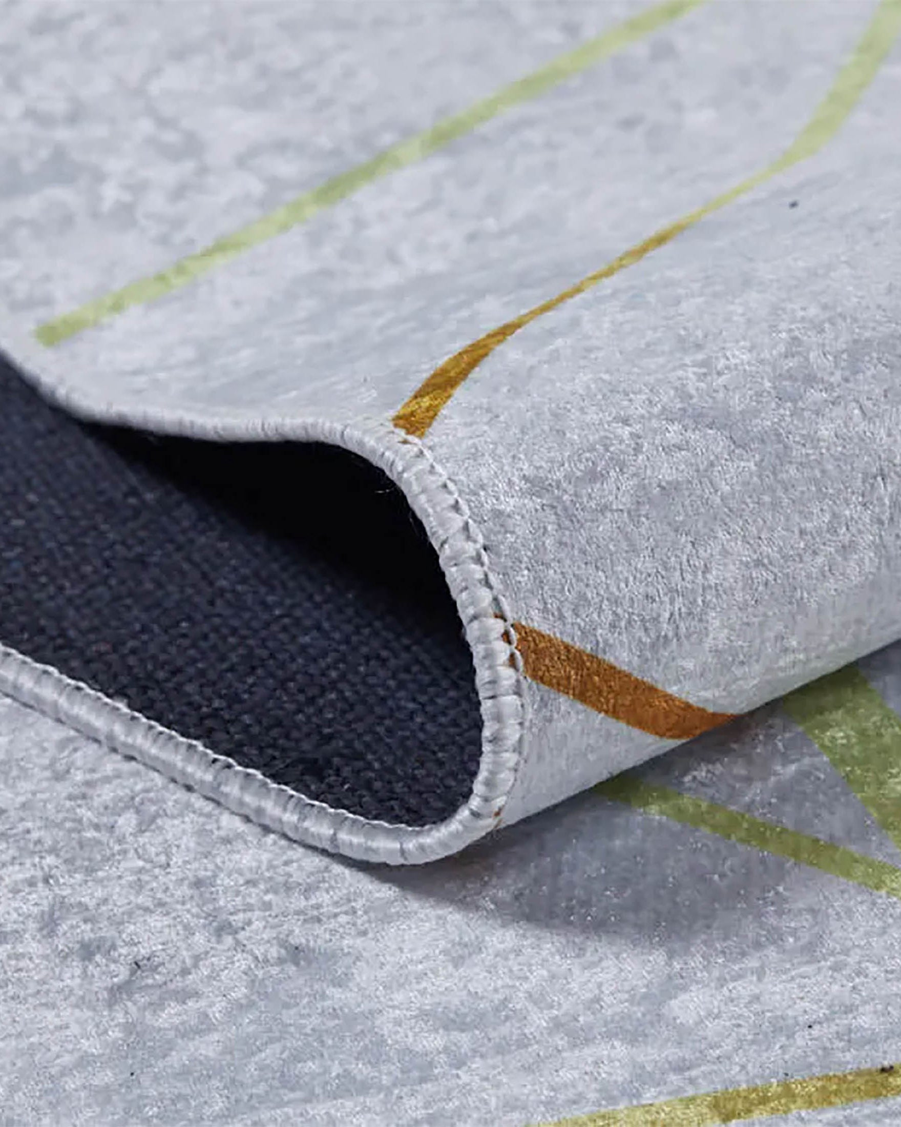 Mikaela Geometric Border Modern Home Decor Rug