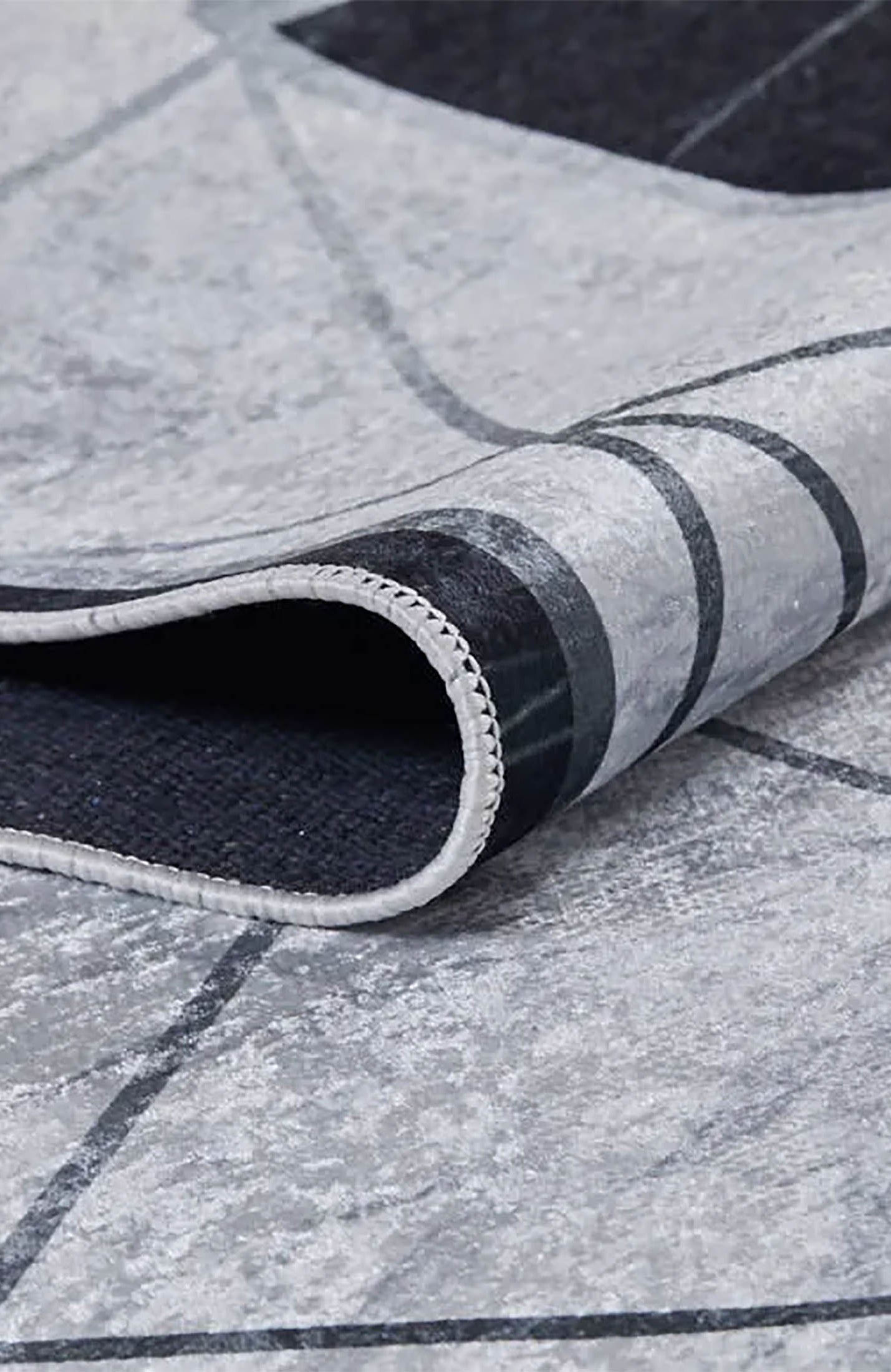 Iliana Geometric Border Modern Home Decor Rug