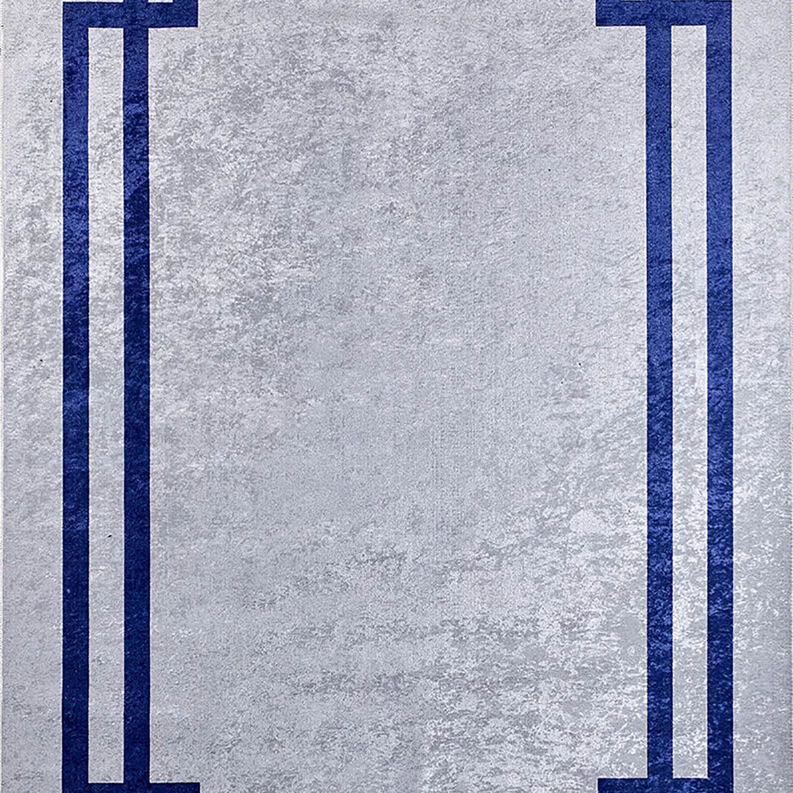 Georgia Geometric Gray Blue Rug