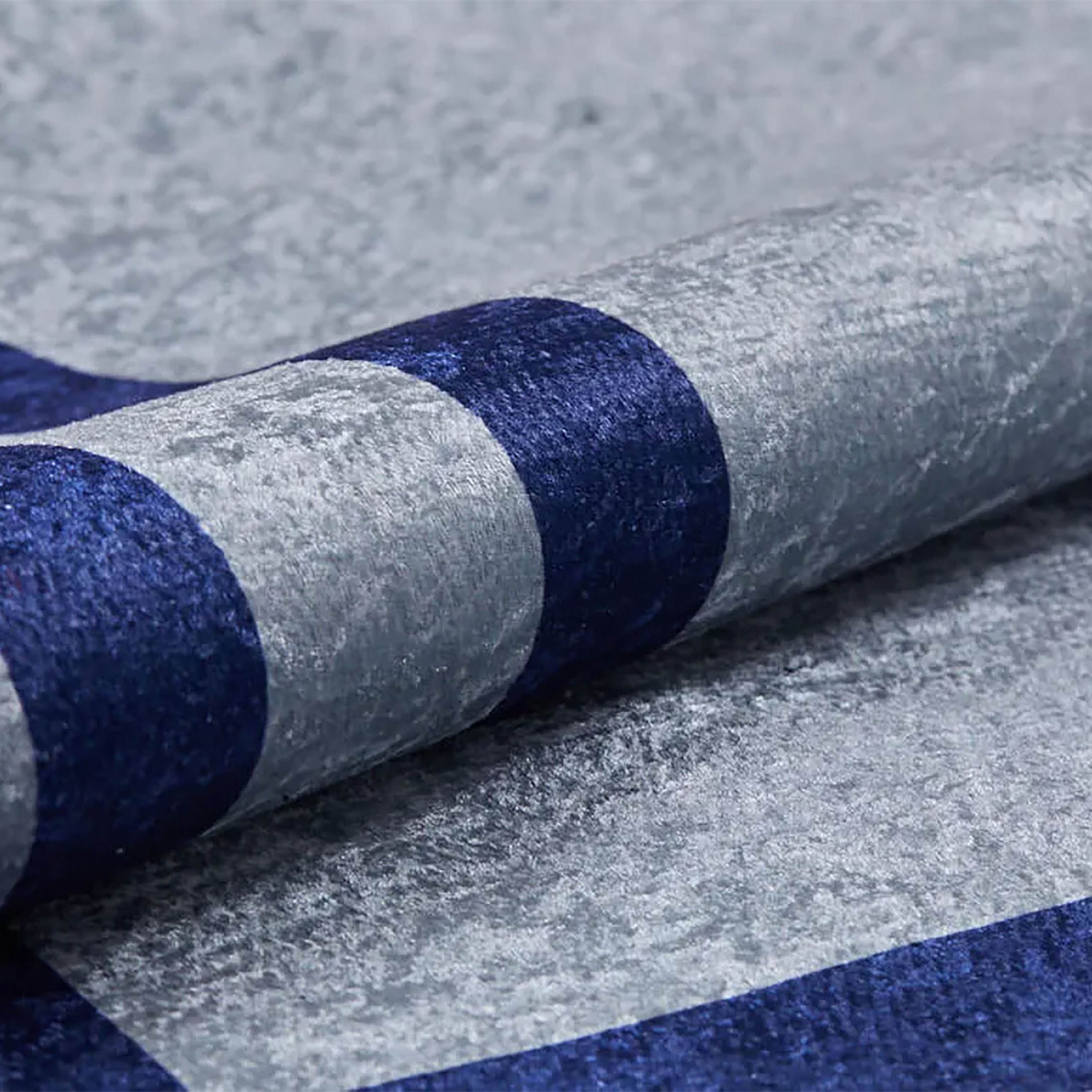 Georgia Geometric Gray Blue Rug