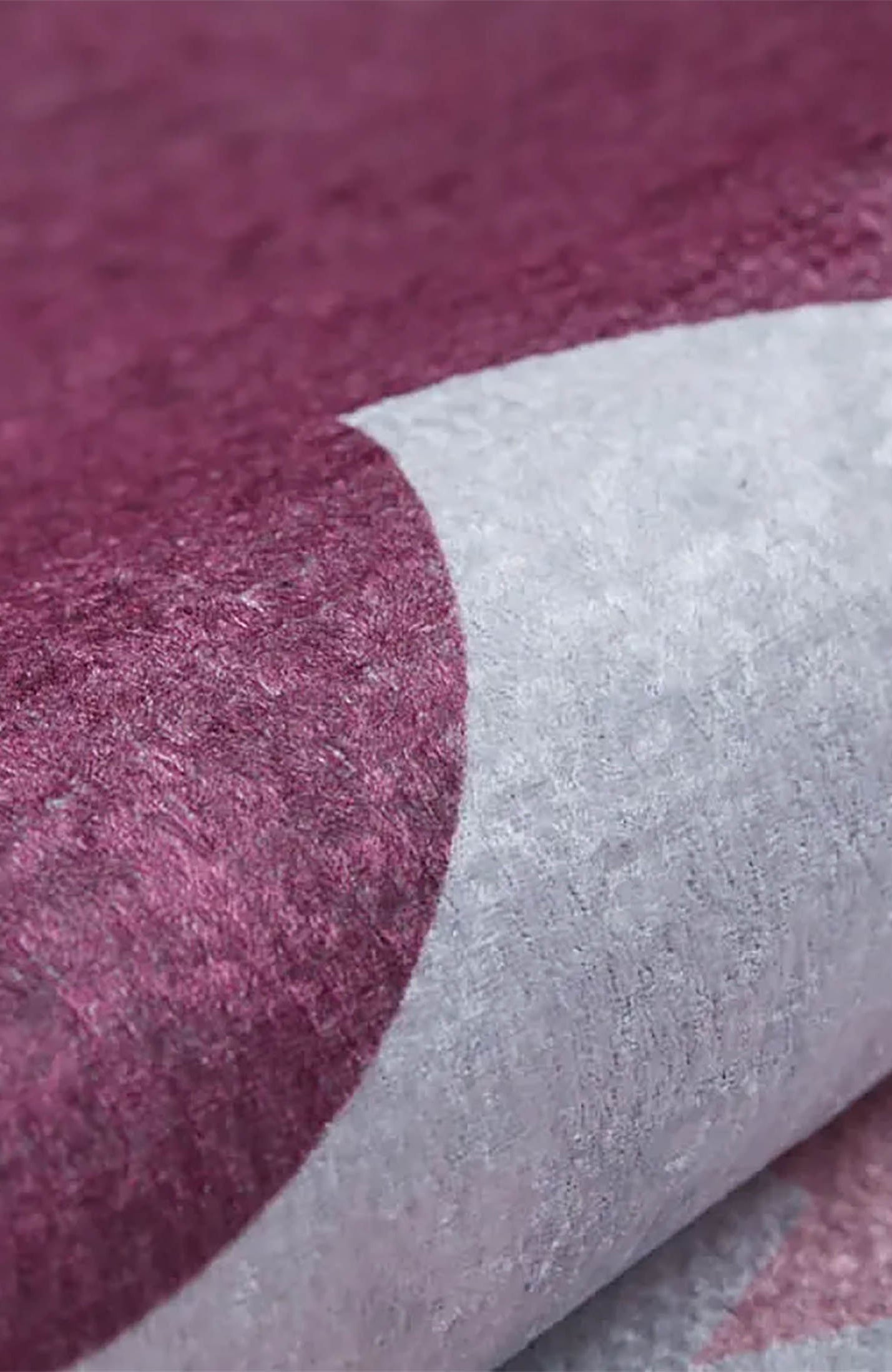 Belle Cloudy Star Pink Cream Kids Rug