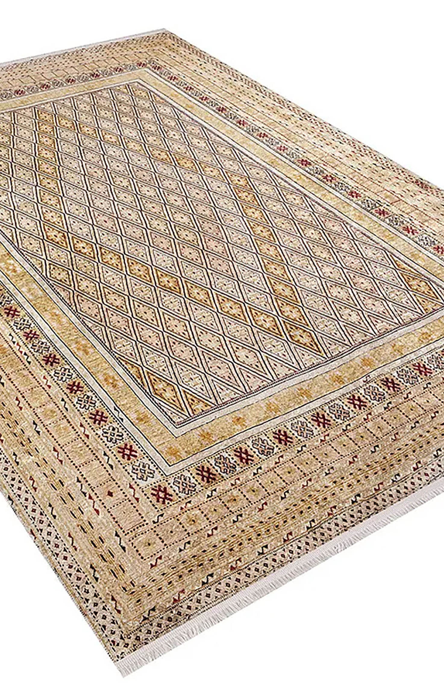 Orish Turkish Kilim Orange Yellow Rug