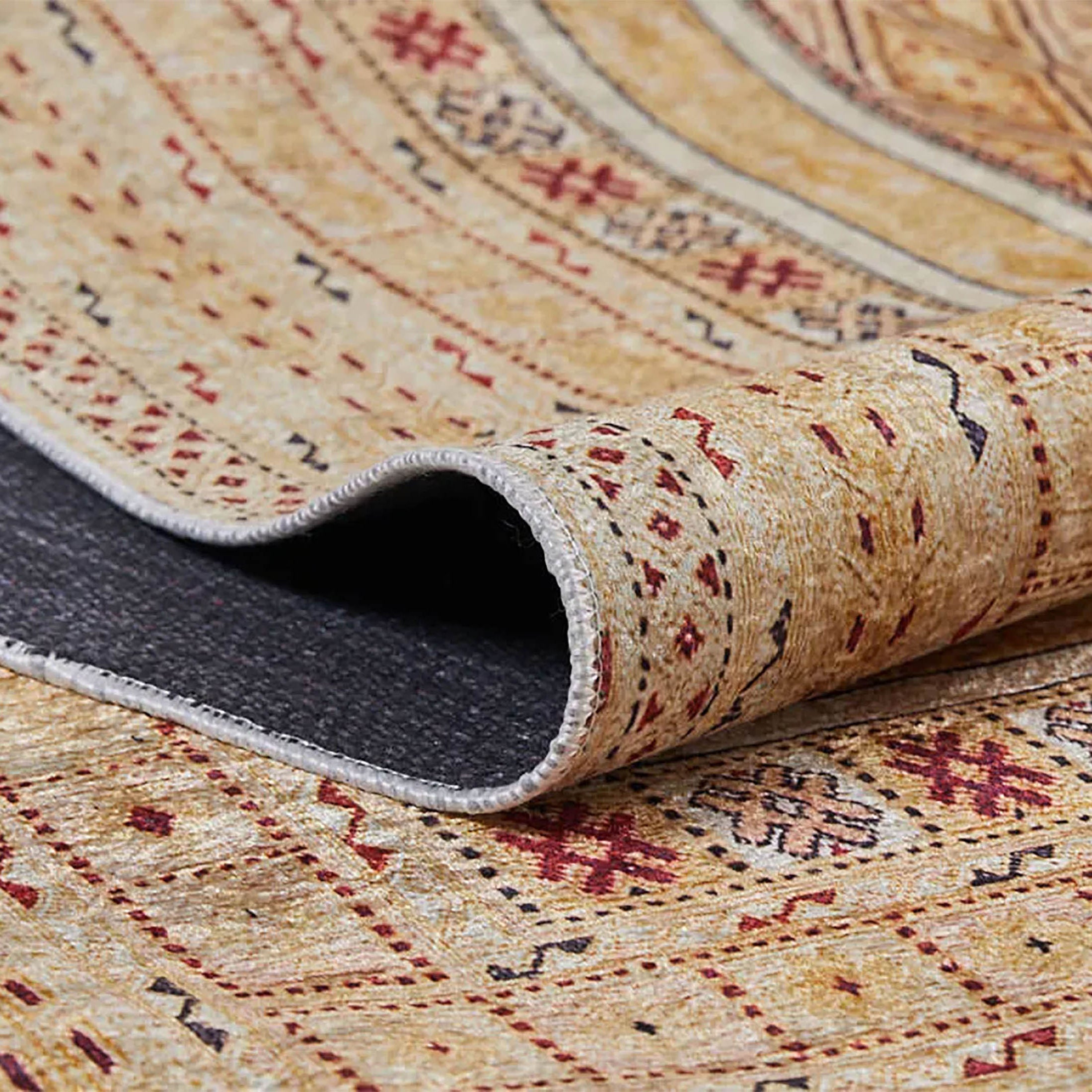 Orish Turkish Kilim Orange Yellow Rug