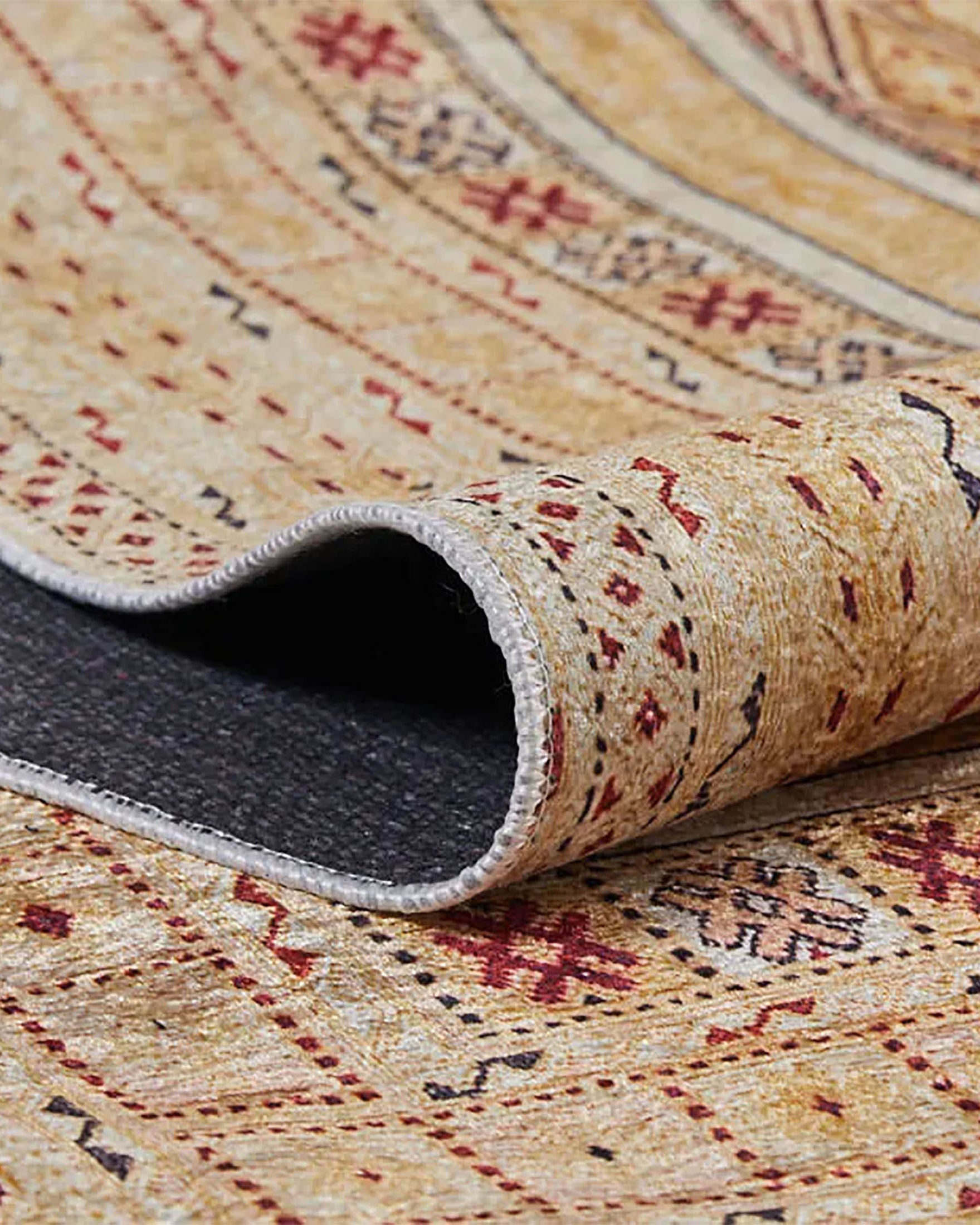 Orish Turkish Kilim Orange Yellow Rug