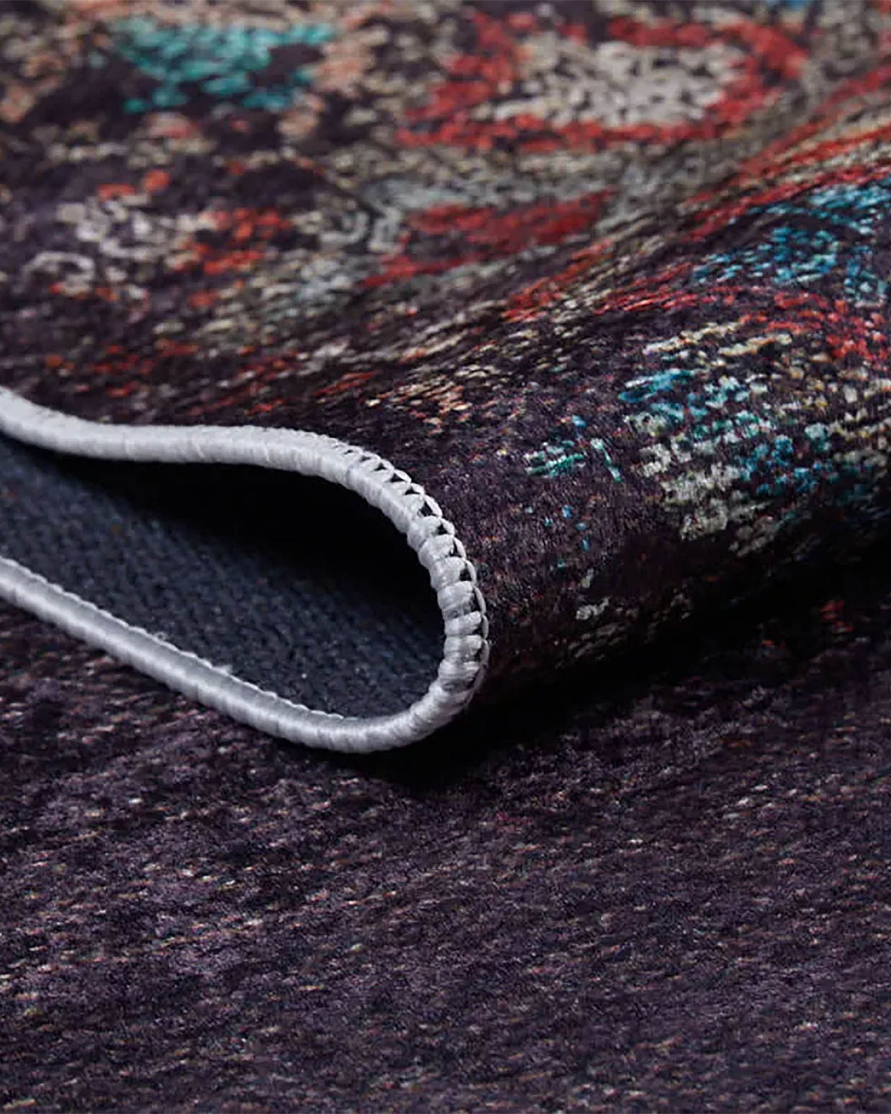 Aurora Turkish Modern Boho Geometric Brown Rug