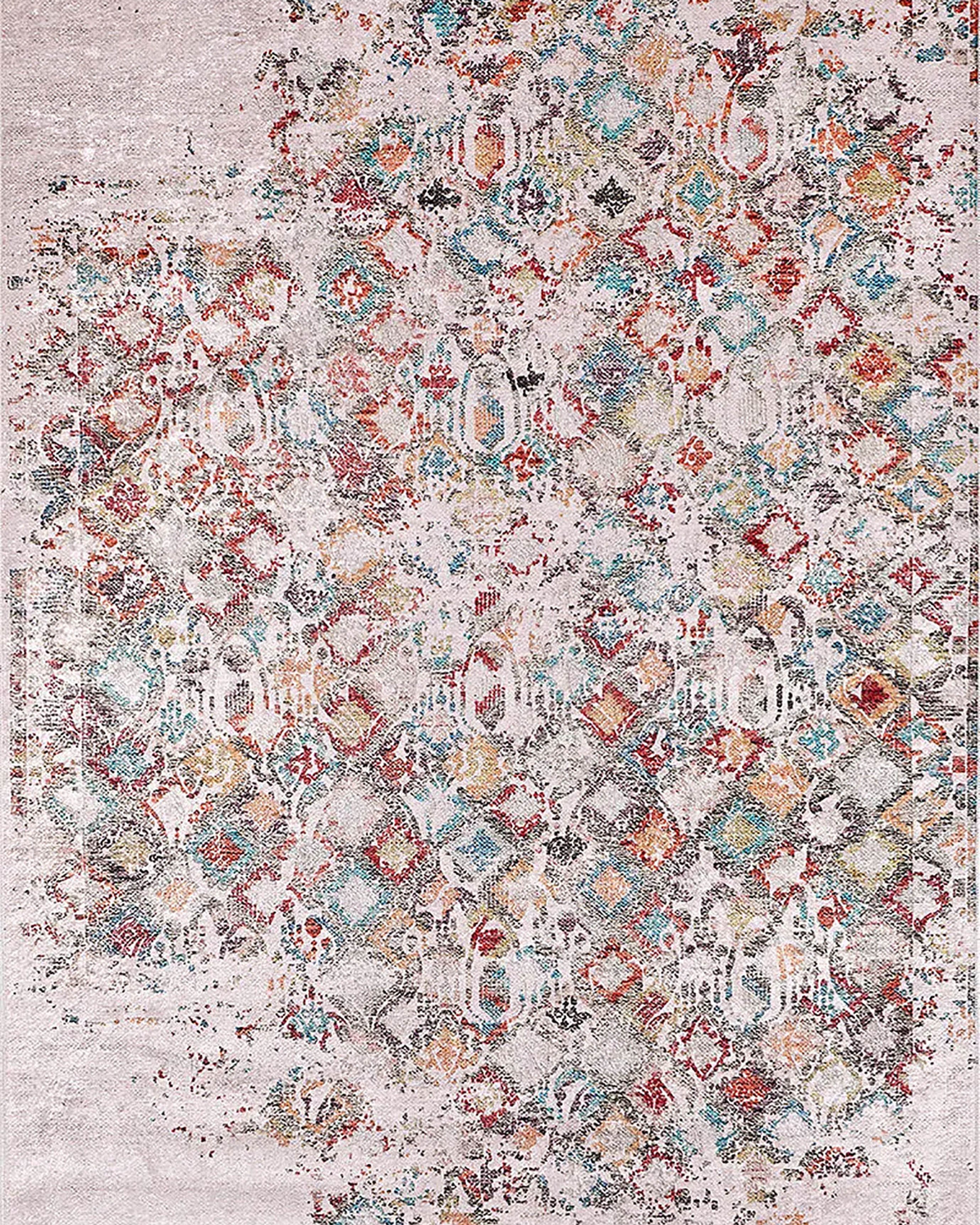 Evelyn Floral Turkish Oriental Beige Rug
