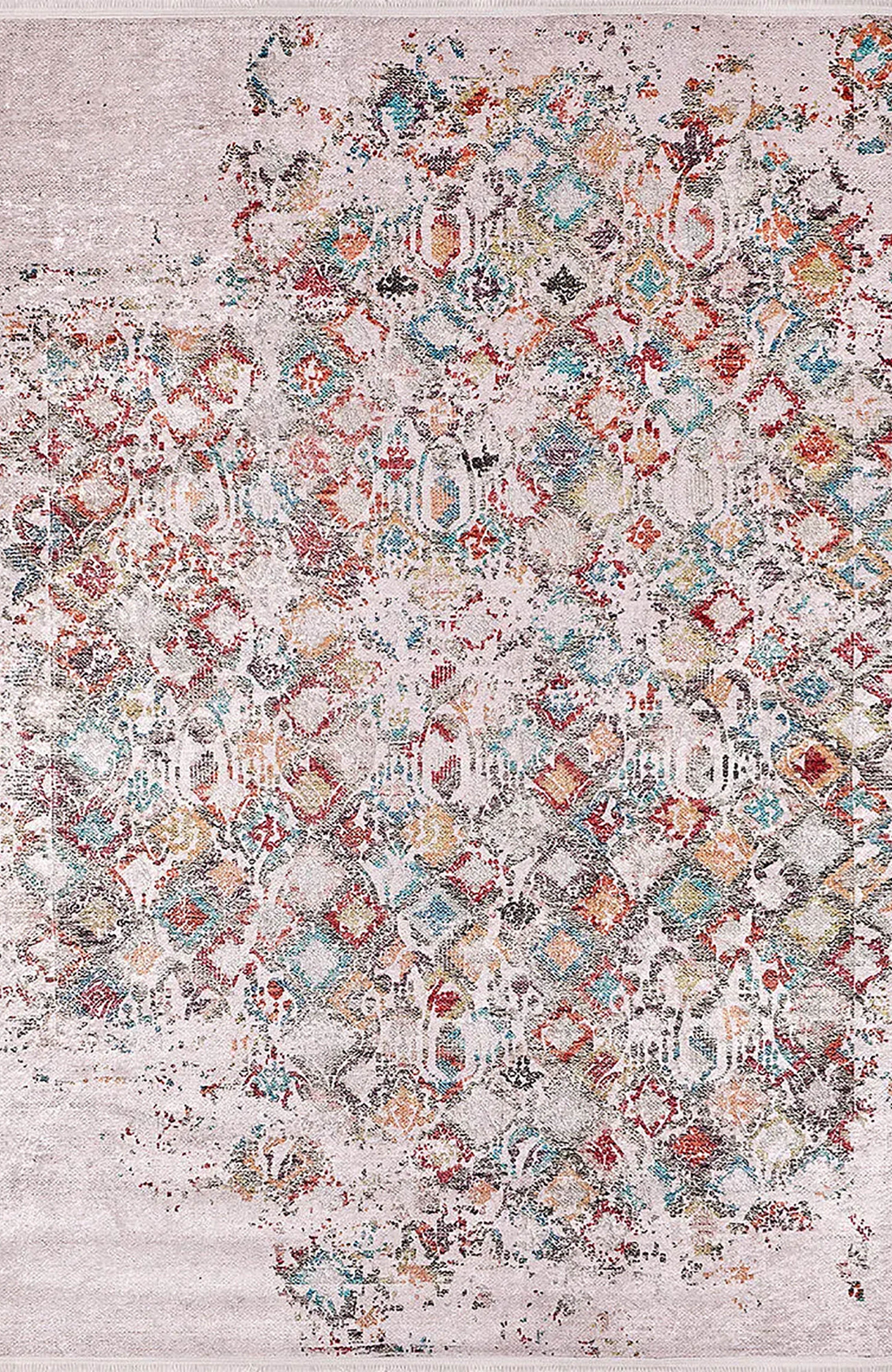 Evelyn Floral Turkish Oriental Beige Rug