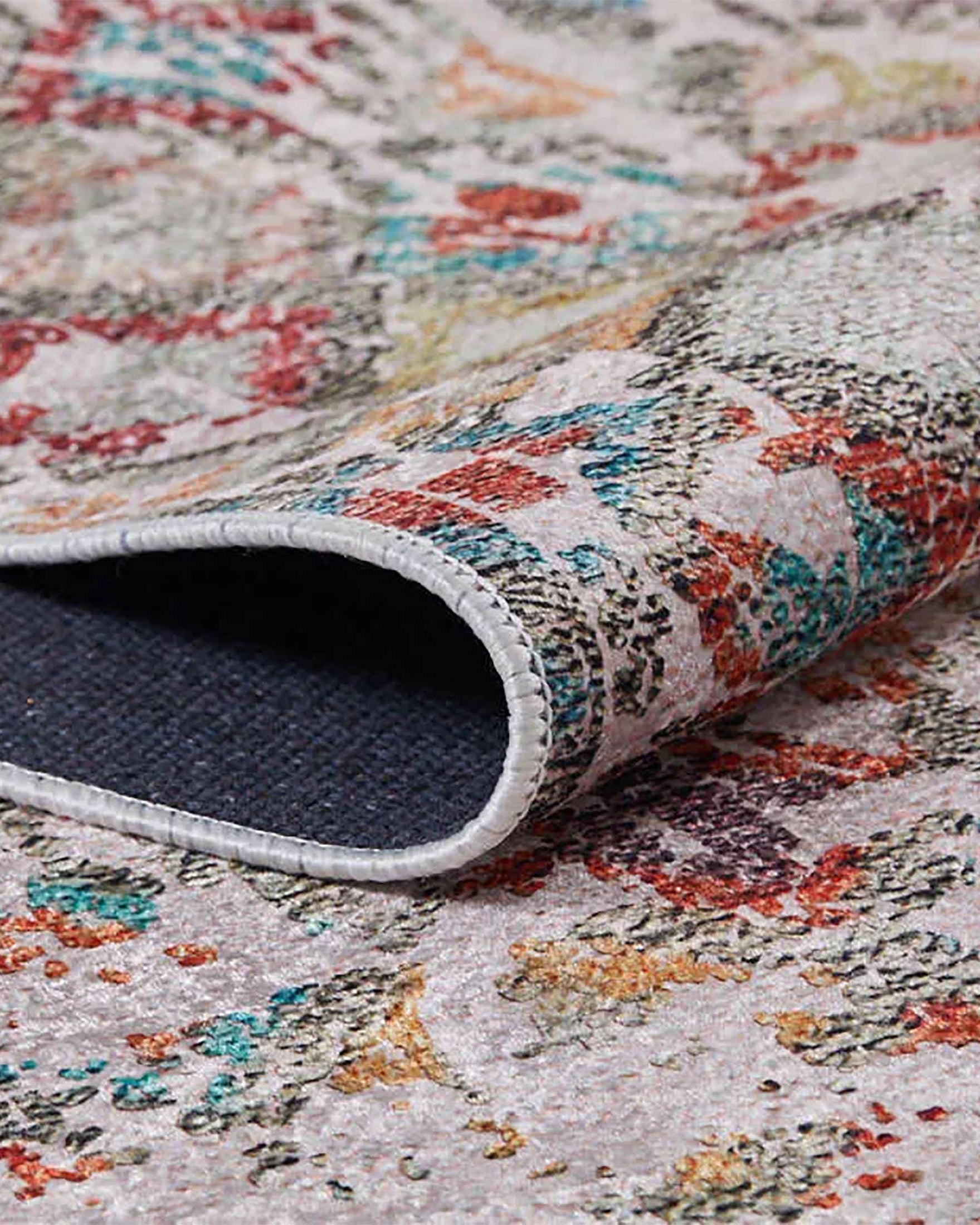 Evelyn Floral Turkish Oriental Beige Rug