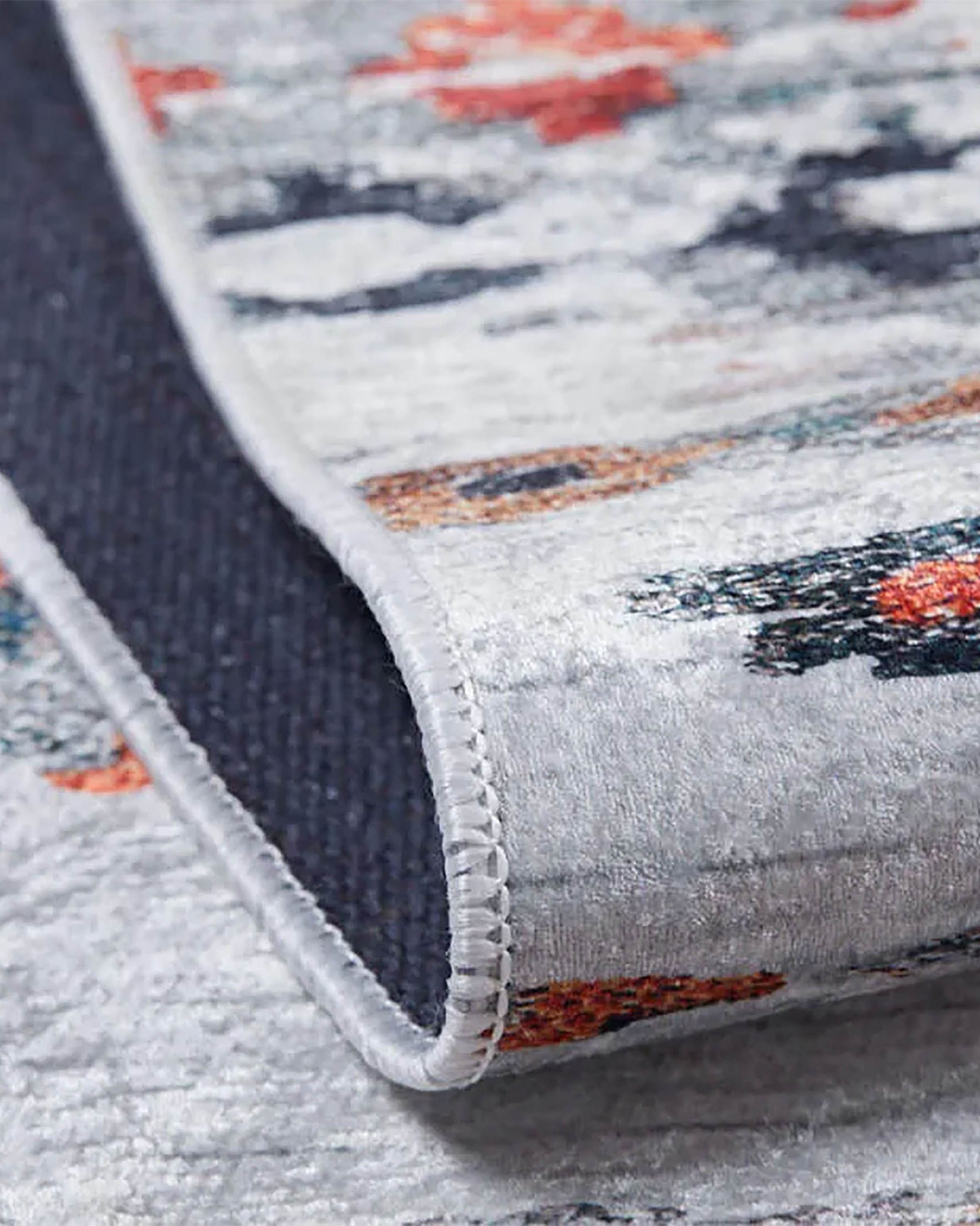 Lakelyn Turkish Kilim Multi Color Flower Rug