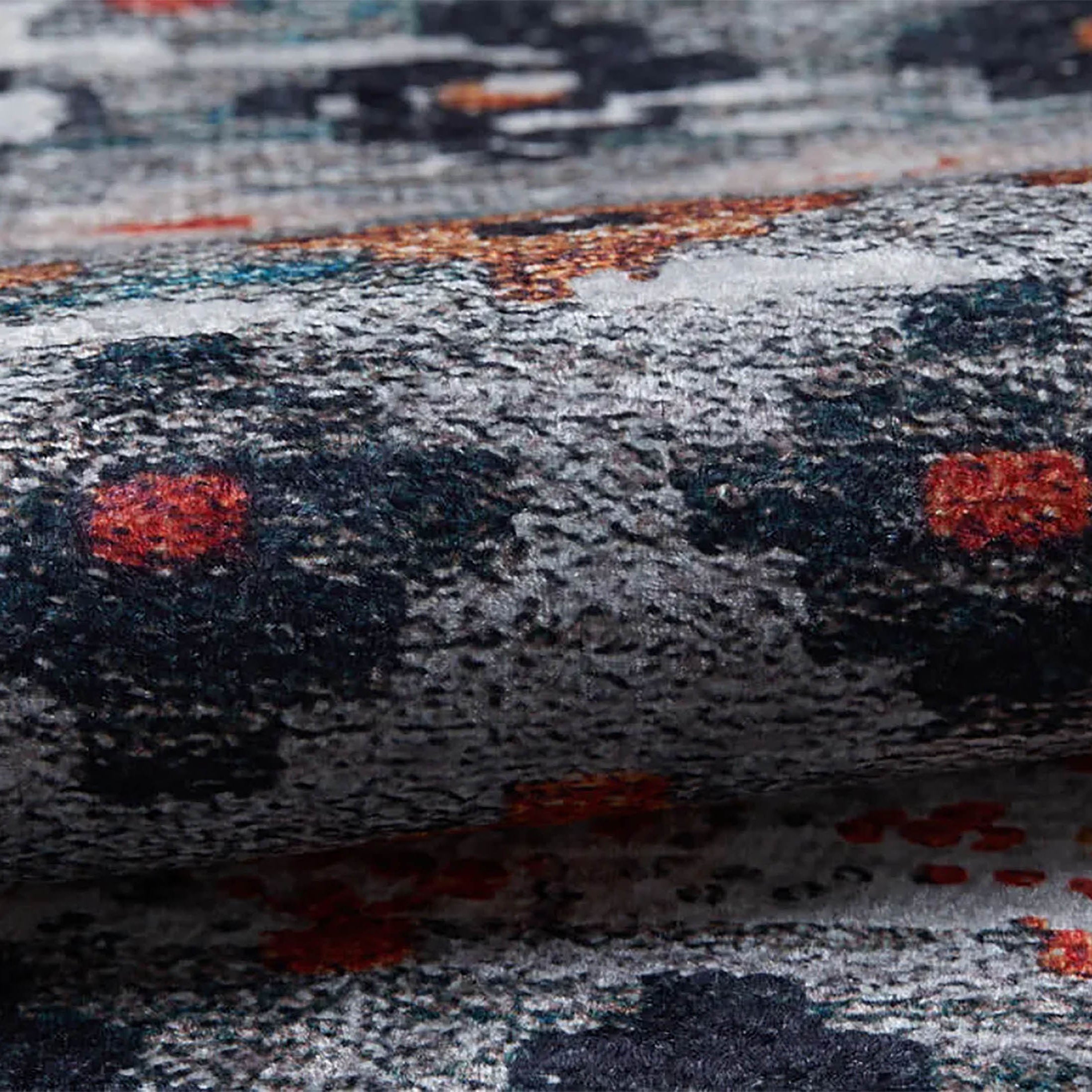 Lakelyn Turkish Kilim Multi Color Flower Rug