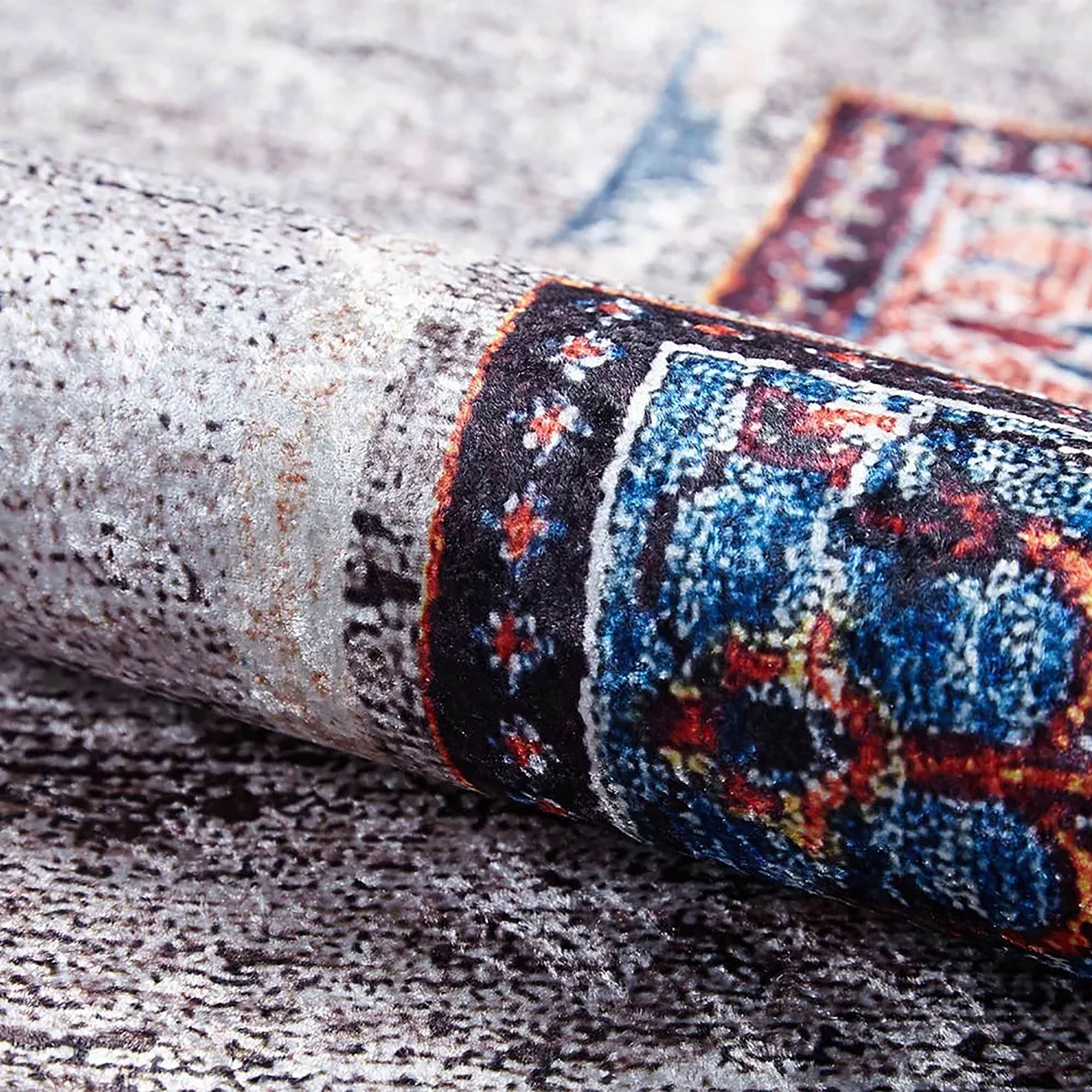 Bailee Antique Turkish Bohemian Geometric Rug