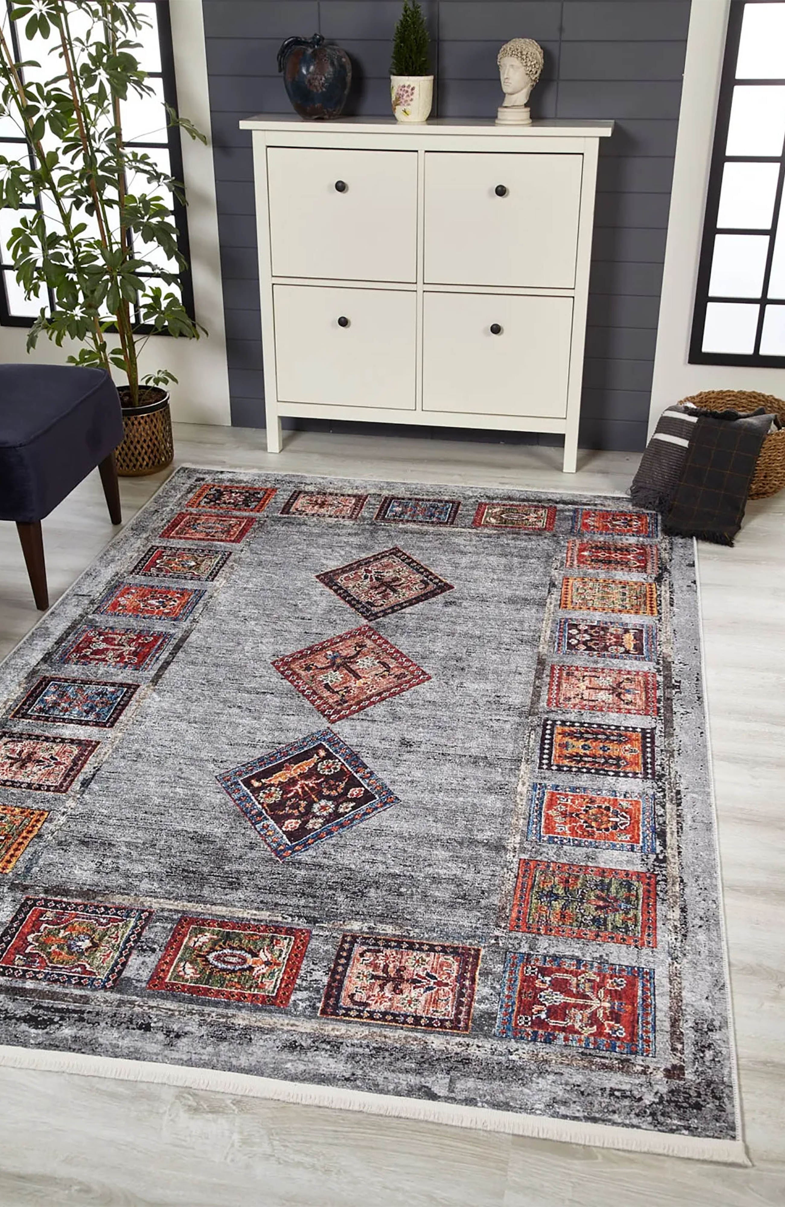 Julissa Antique Turkish Bohemian Rug