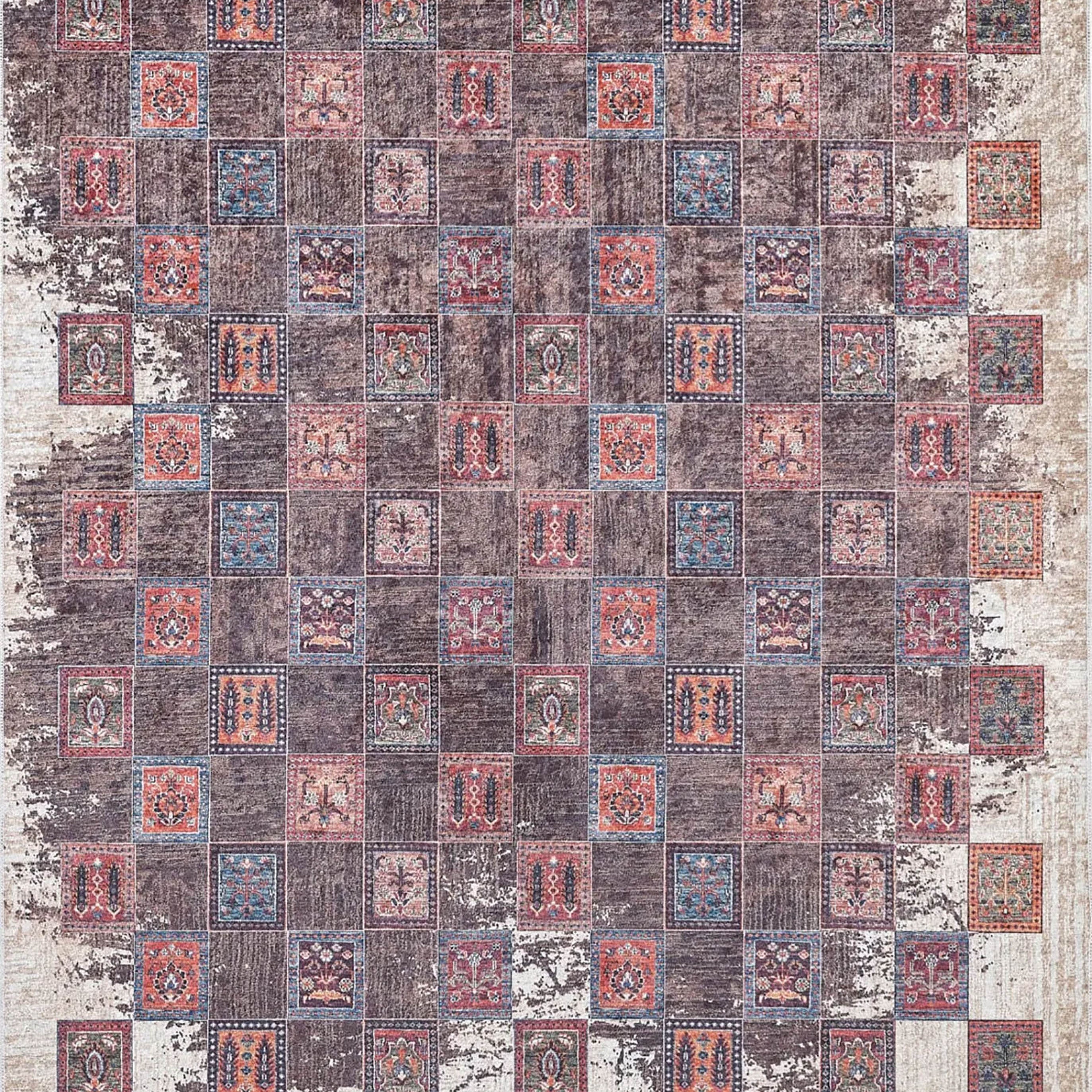 Isla Turkish Distressed Antique Style Bohemian Luxury Rug