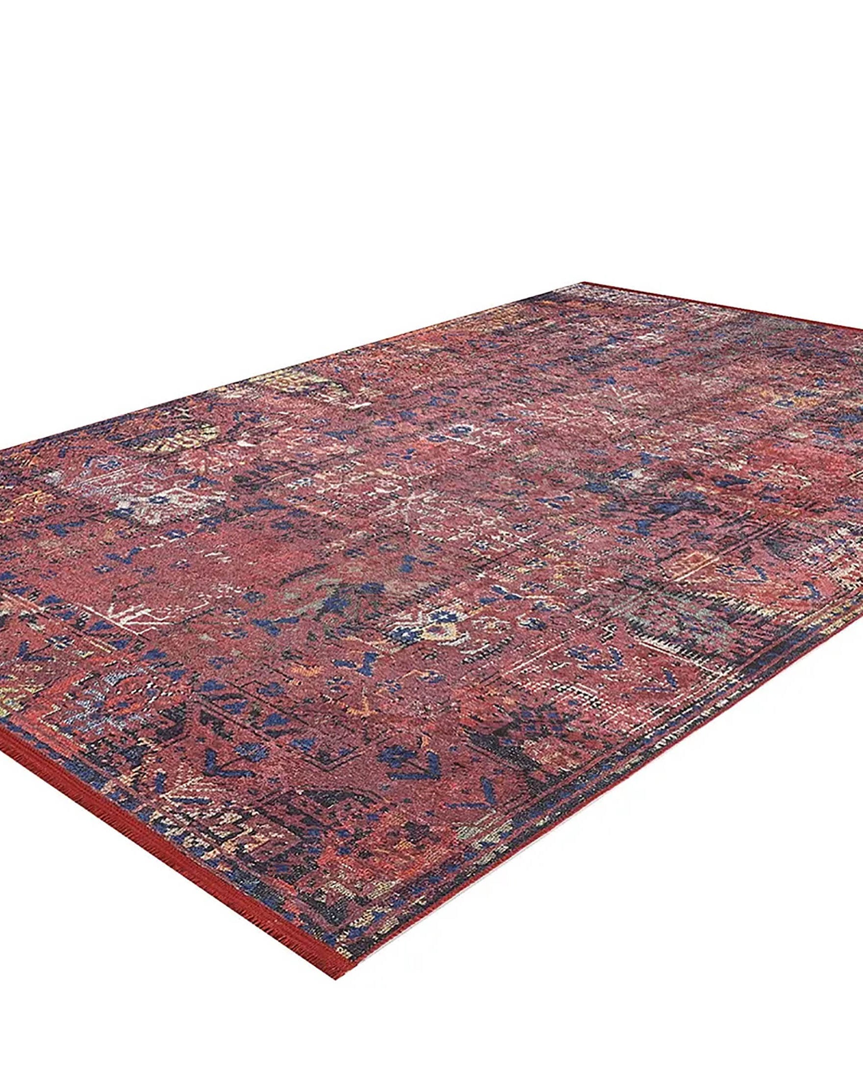 Nancy Turkish Vintage Red Anatolian Decorative Rug