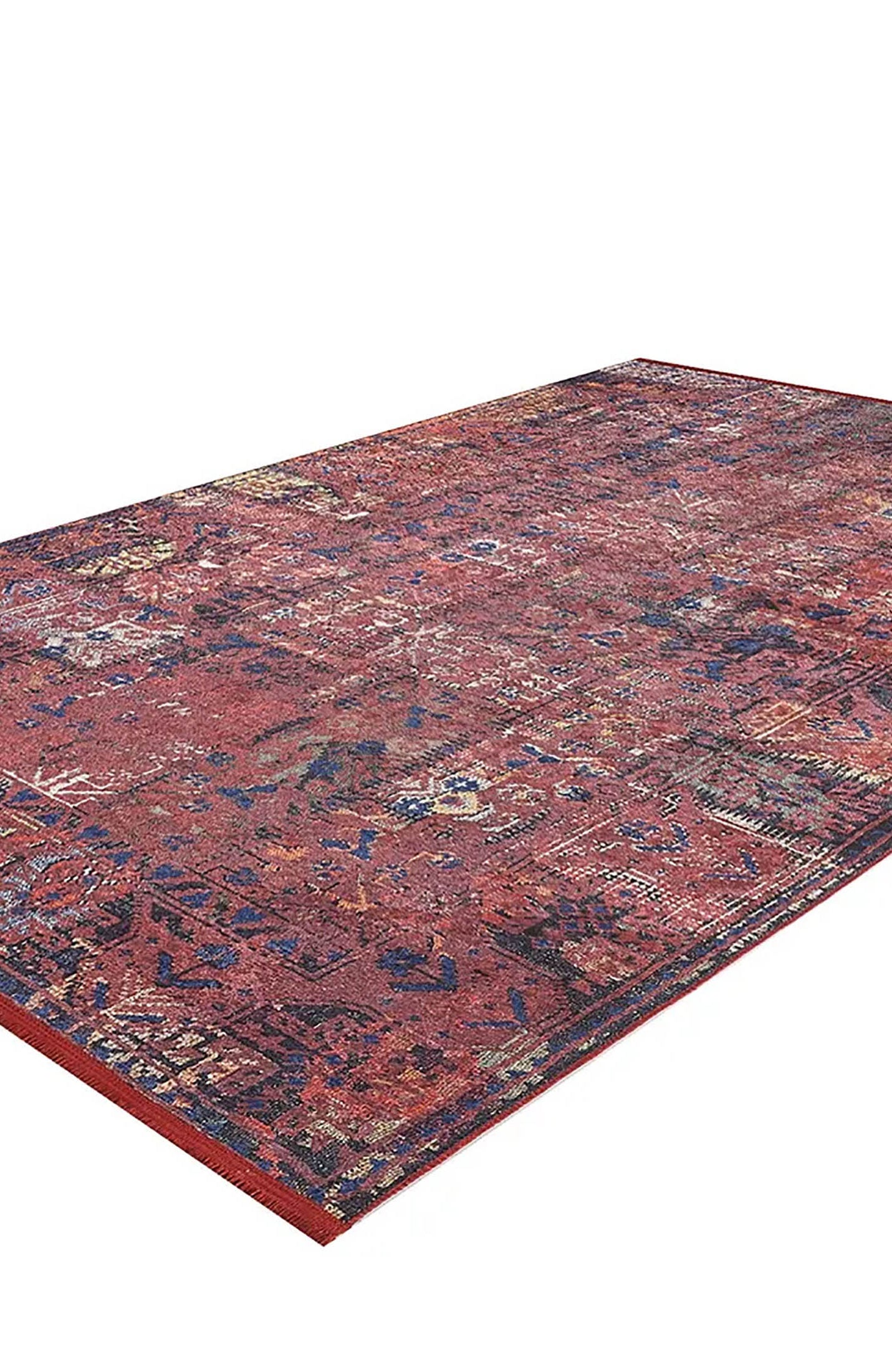 Nancy Turkish Vintage Red Anatolian Decorative Rug