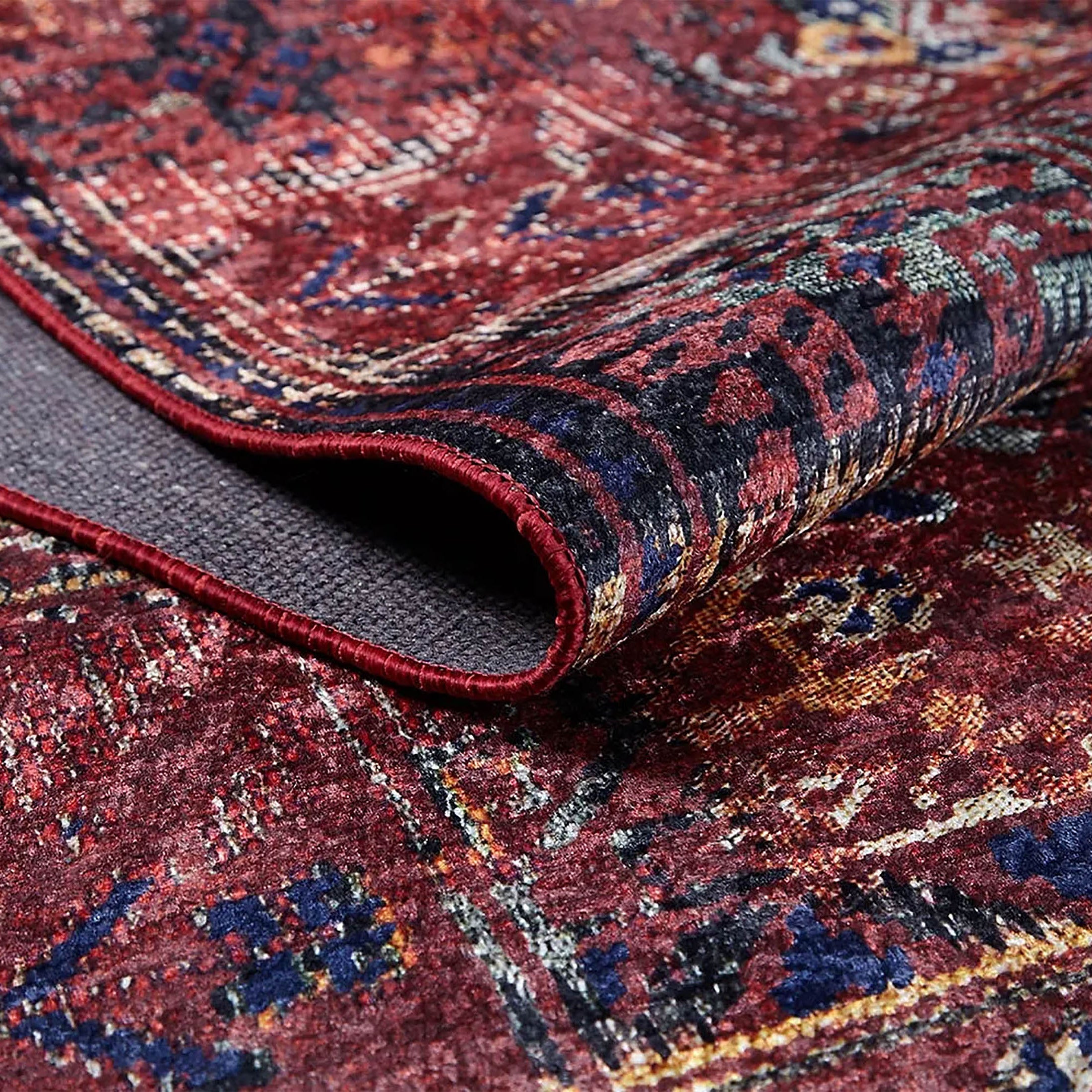 Nancy Turkish Vintage Red Anatolian Decorative Rug