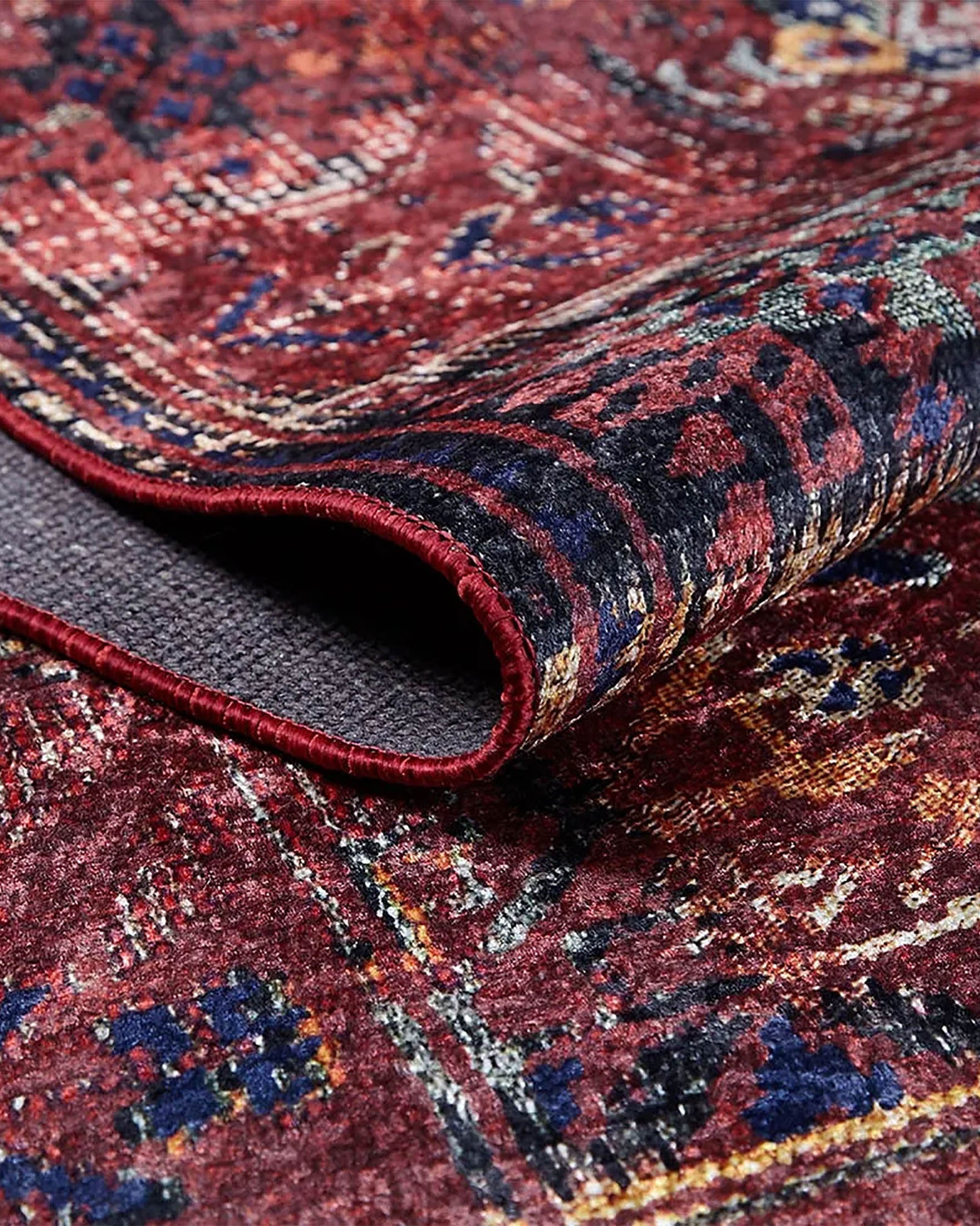 Nancy Turkish Vintage Red Anatolian Decorative Rug