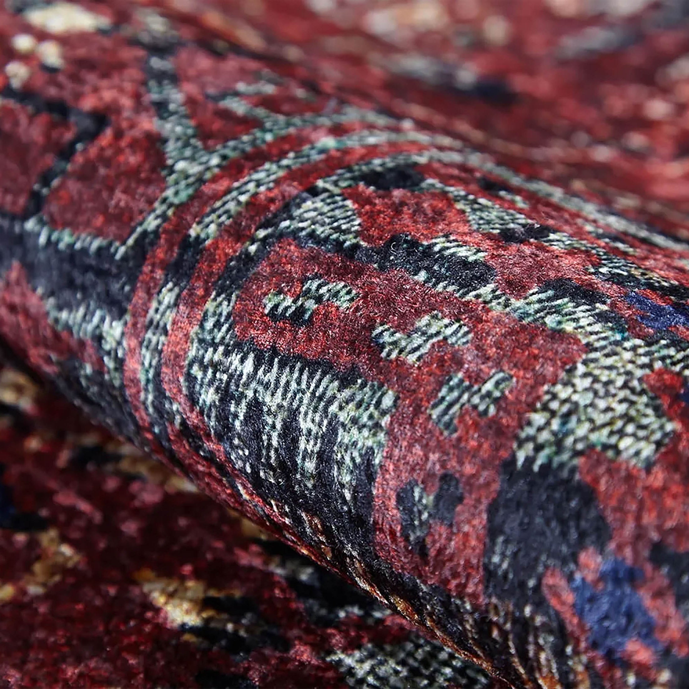 Nancy Turkish Vintage Red Anatolian Decorative Rug