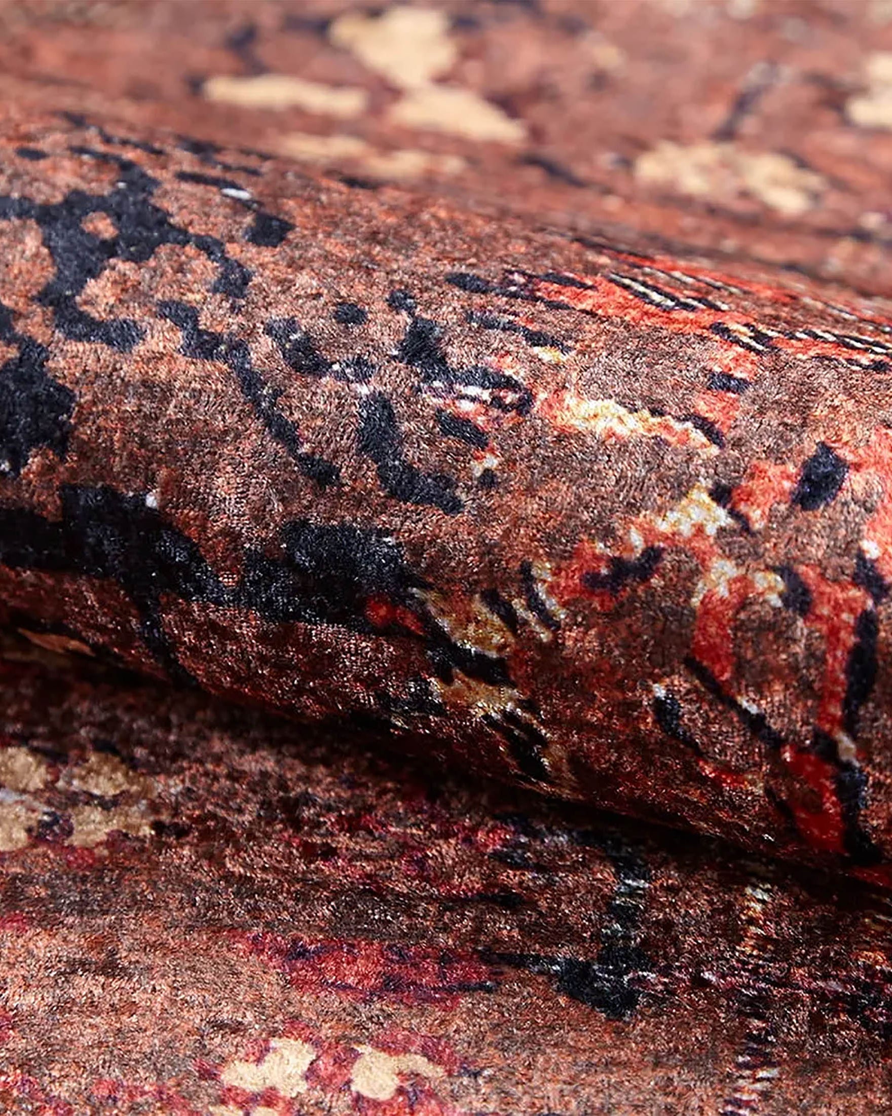 Ayra Turkish Brick Color Oushak Rug