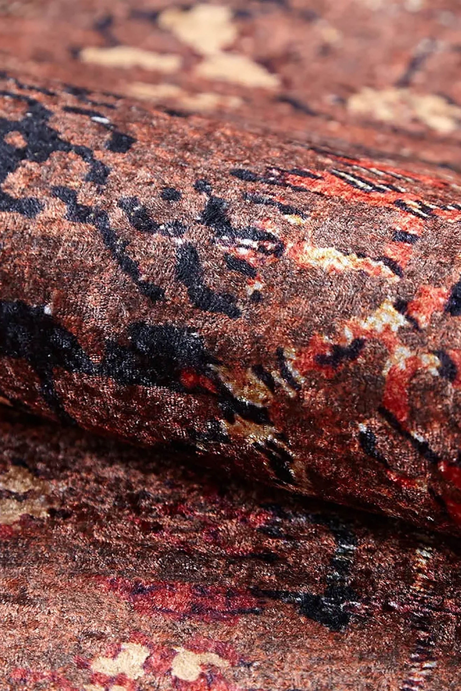 Ayra Turkish Brick Color Oushak Rug