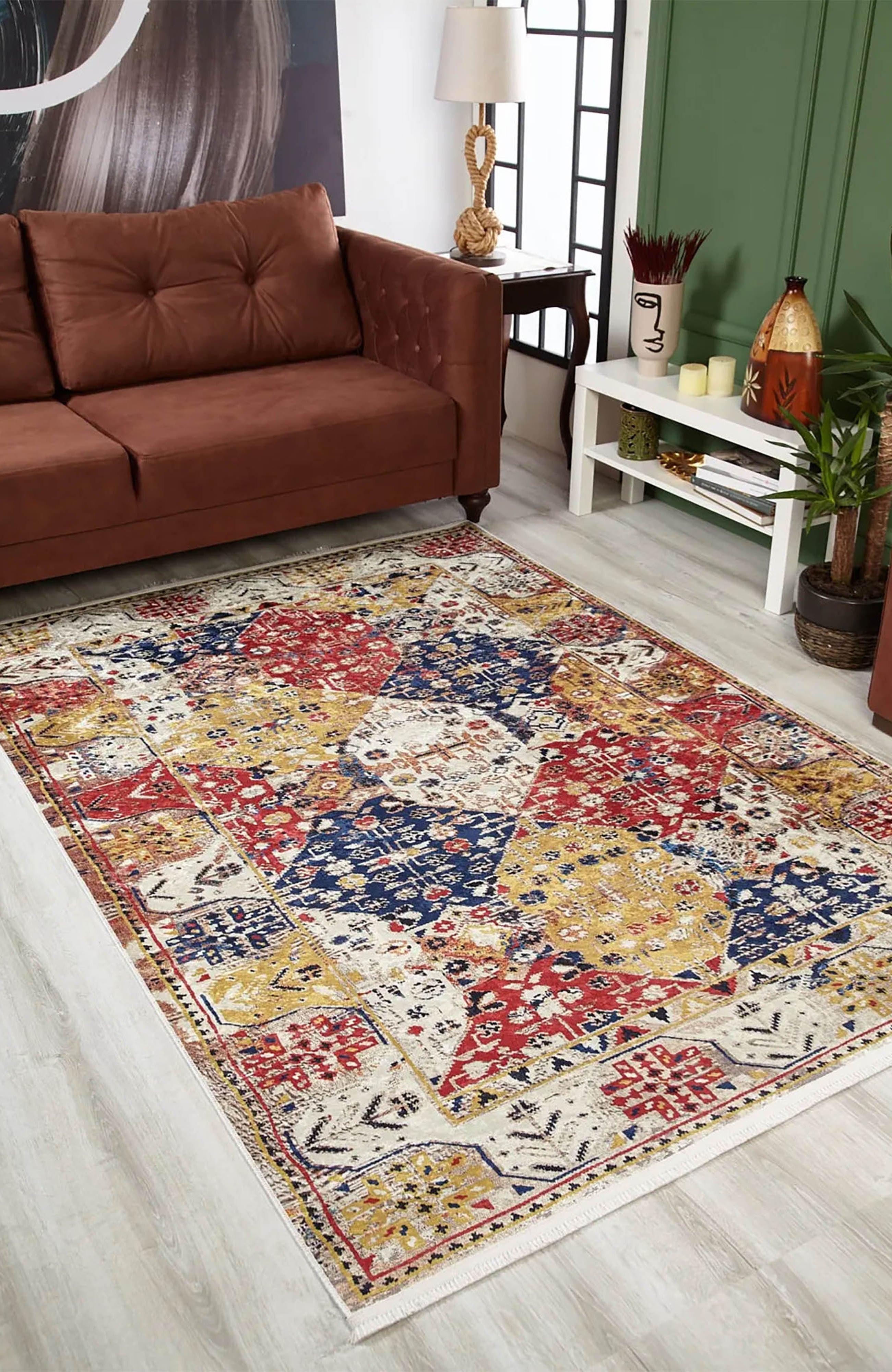 Eleanora Turkish Bohemian Modern Multi Color Rug