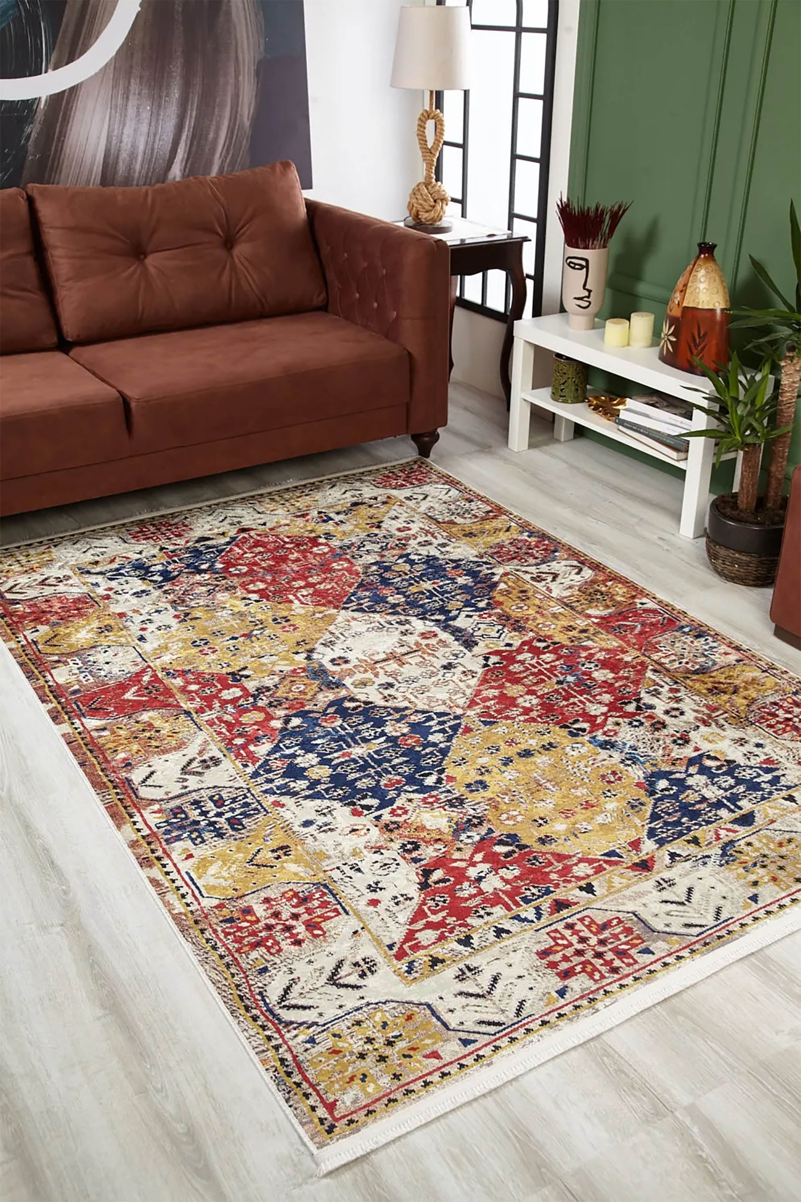 Eleanora Turkish Bohemian Modern Multi Color Rug