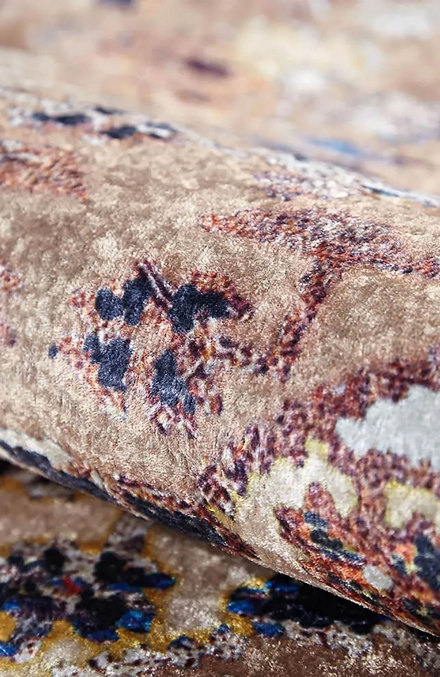 Kenia Turkish Bohemian Modern Beige Rug