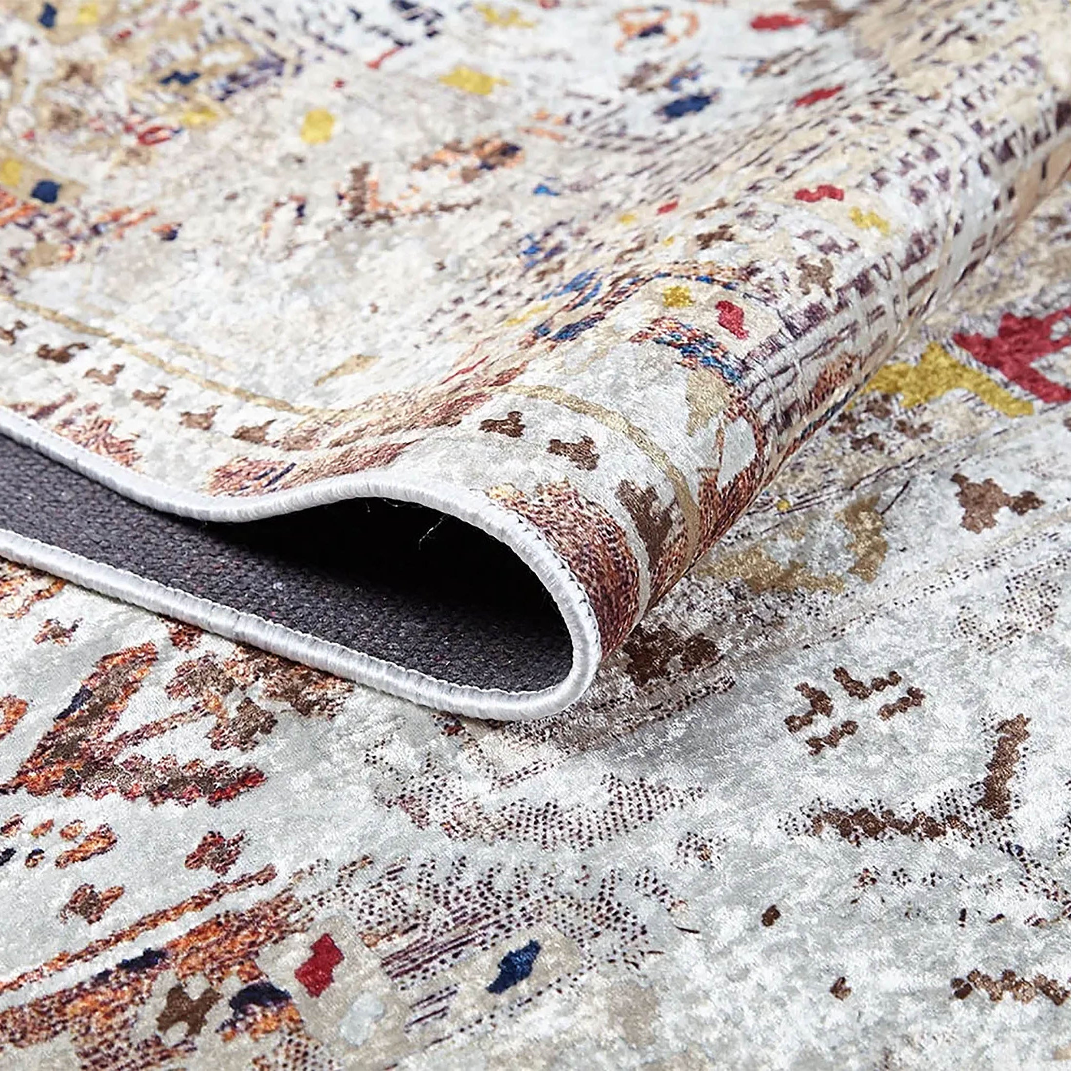 Luisa Turkish Bohemian Modern Beige Rug