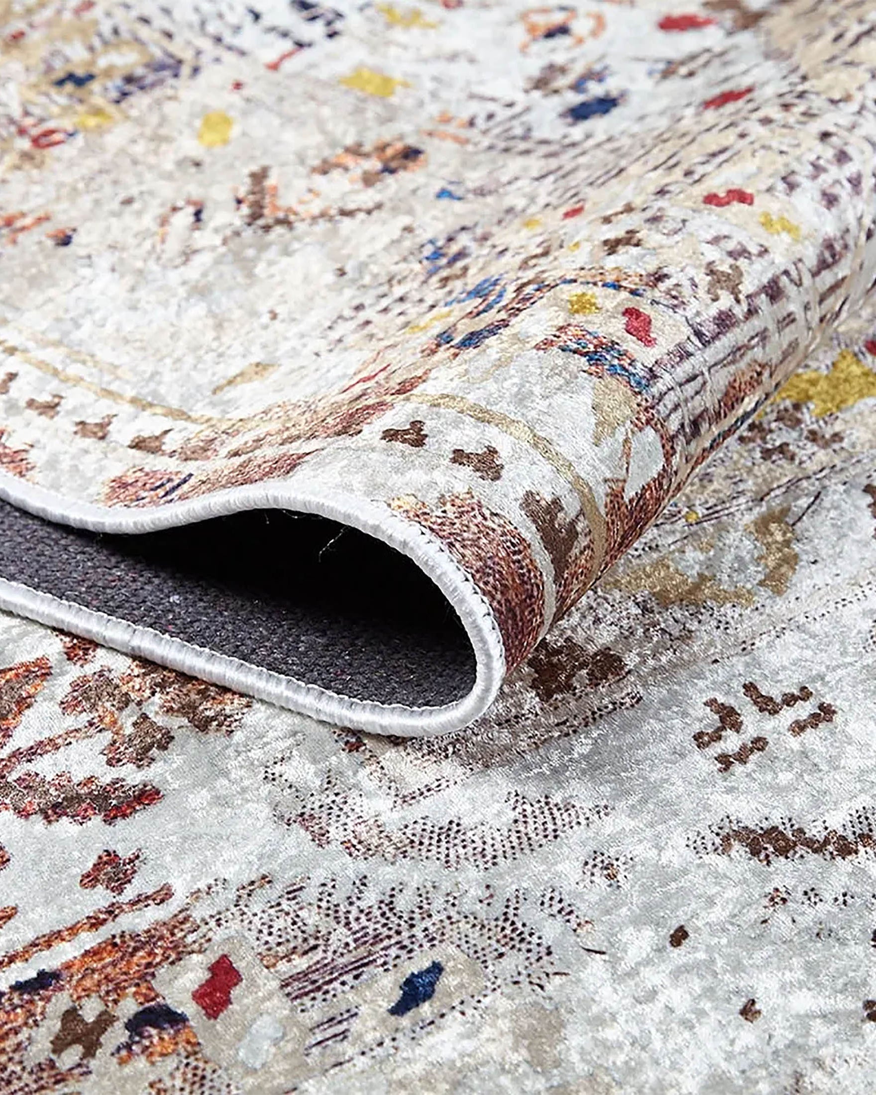 Luisa Turkish Bohemian Modern Beige Rug