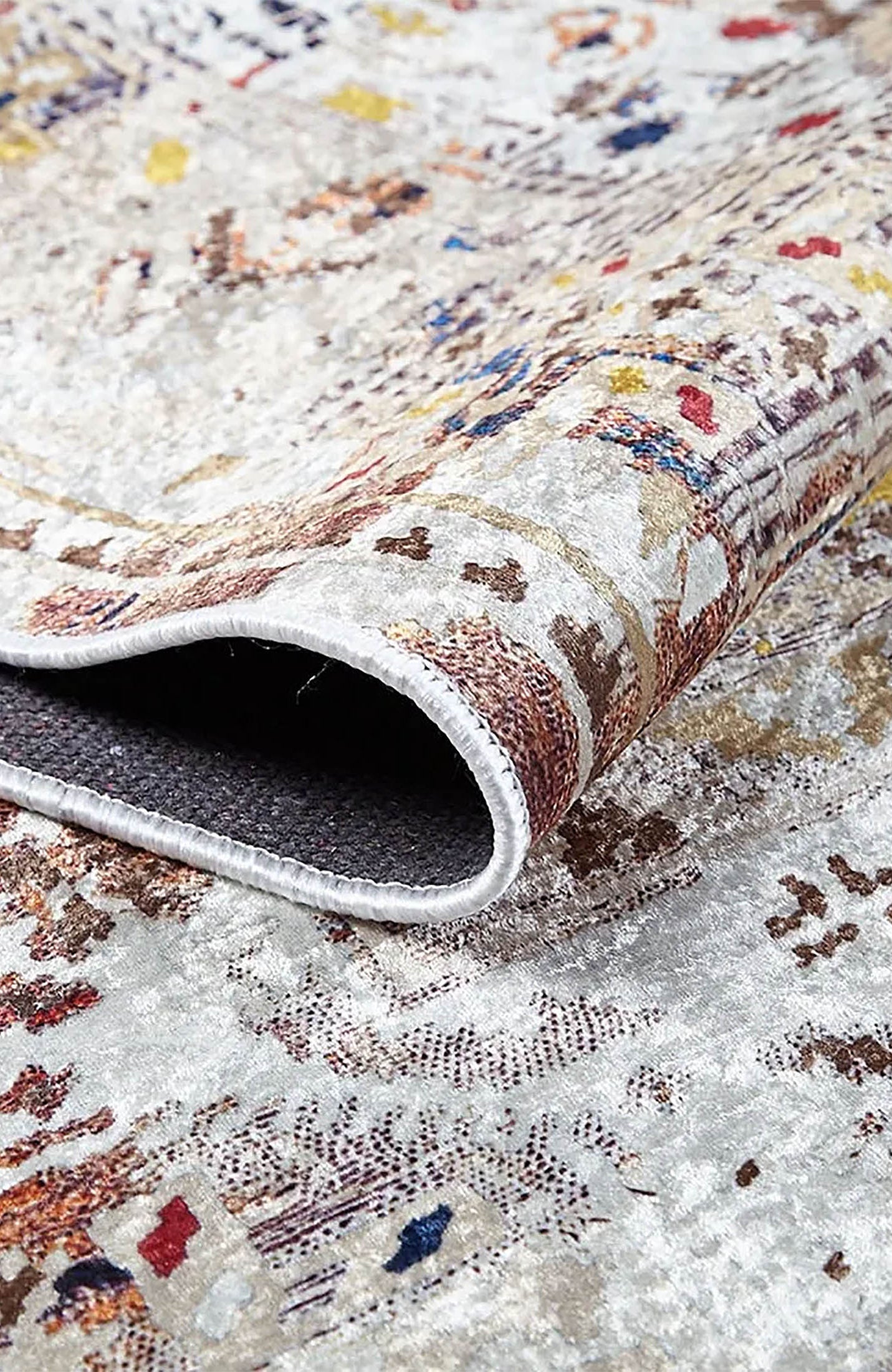 Luisa Turkish Bohemian Modern Beige Rug