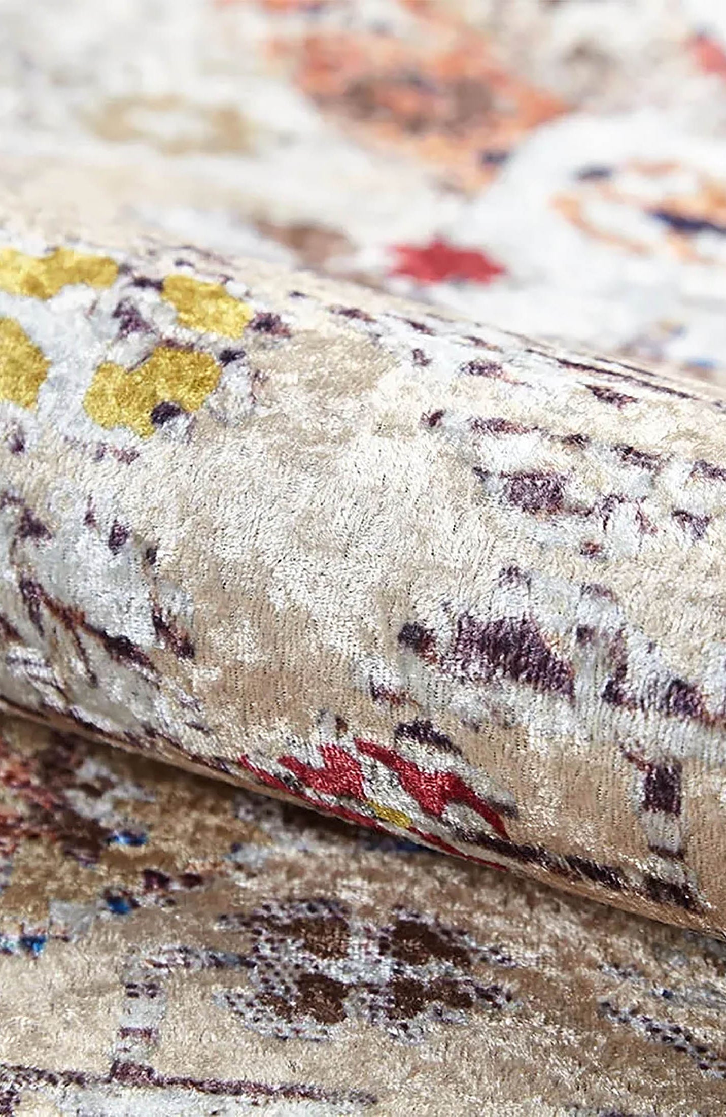 Luisa Turkish Bohemian Modern Beige Rug