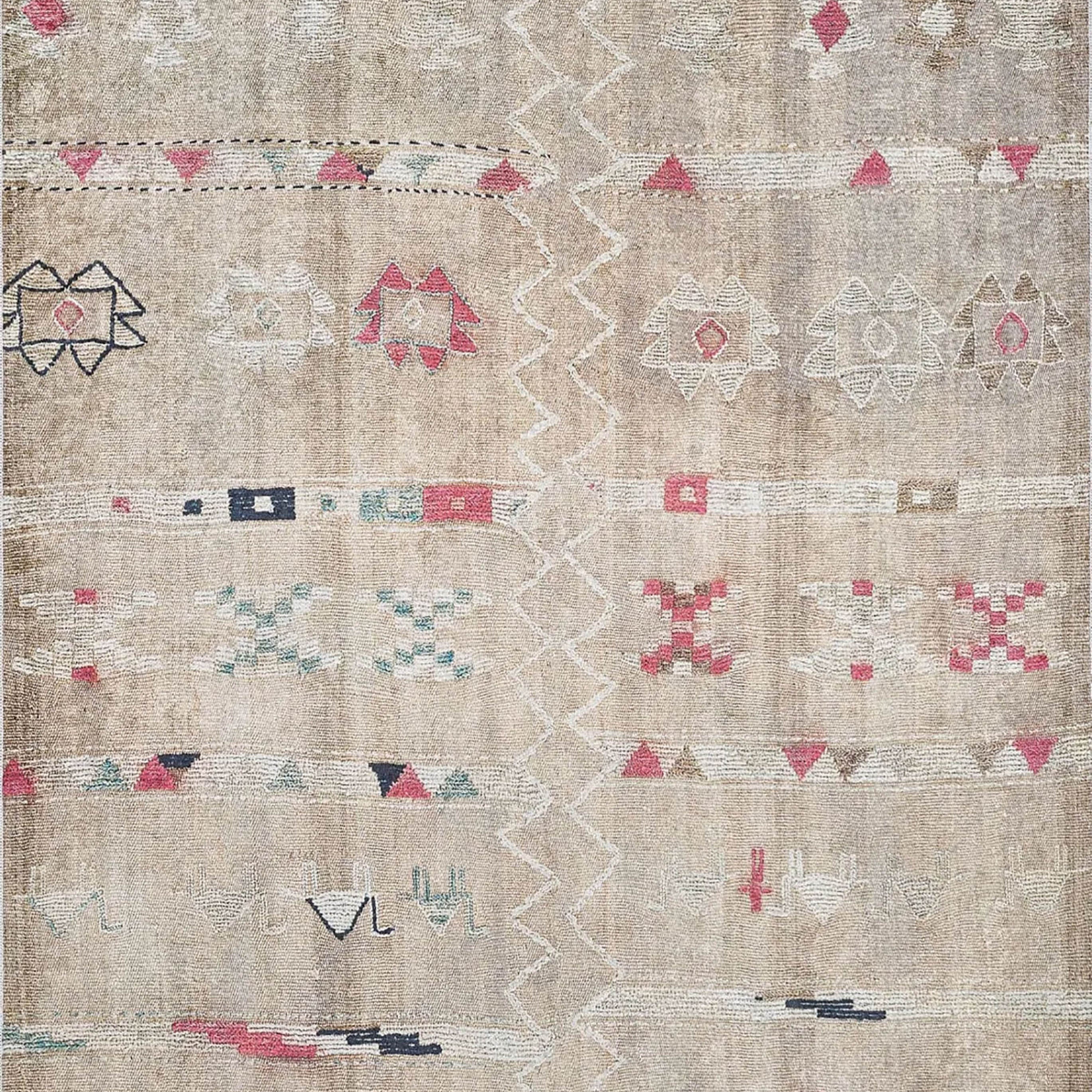 Mazie Turkish Kilim Pinkish Beige Rug
