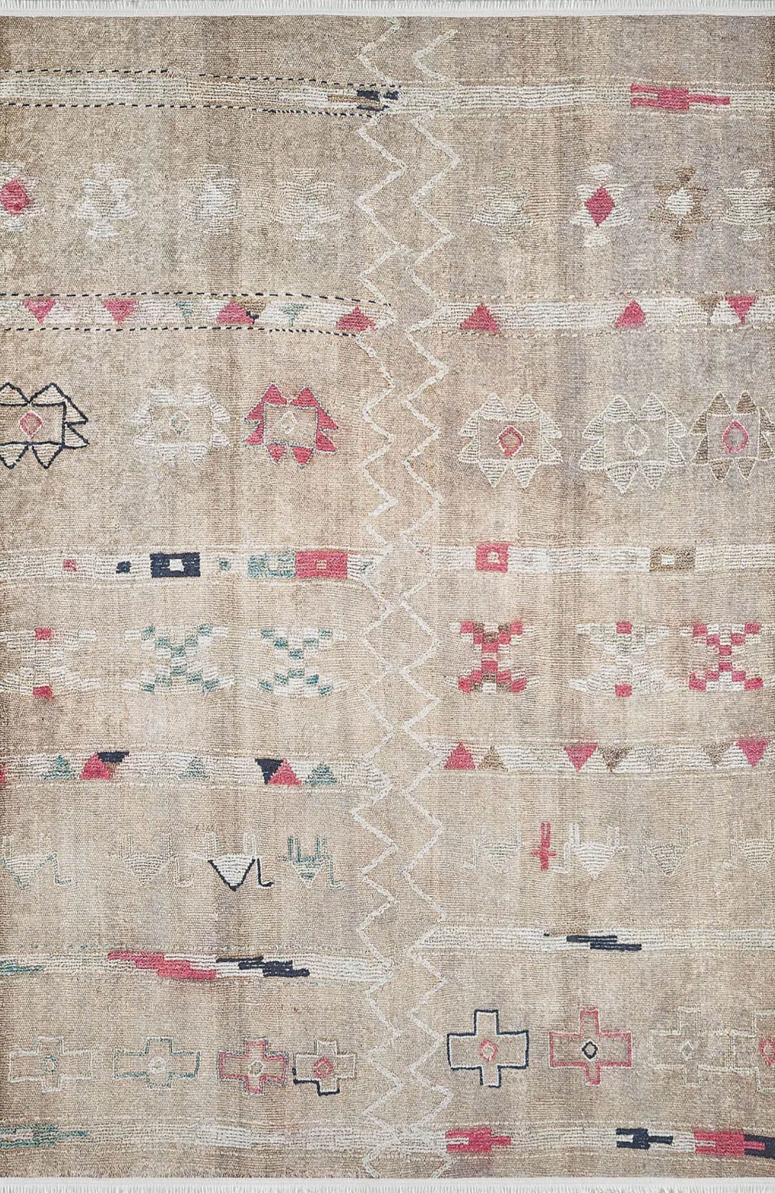 Mazie Turkish Kilim Pinkish Beige Rug