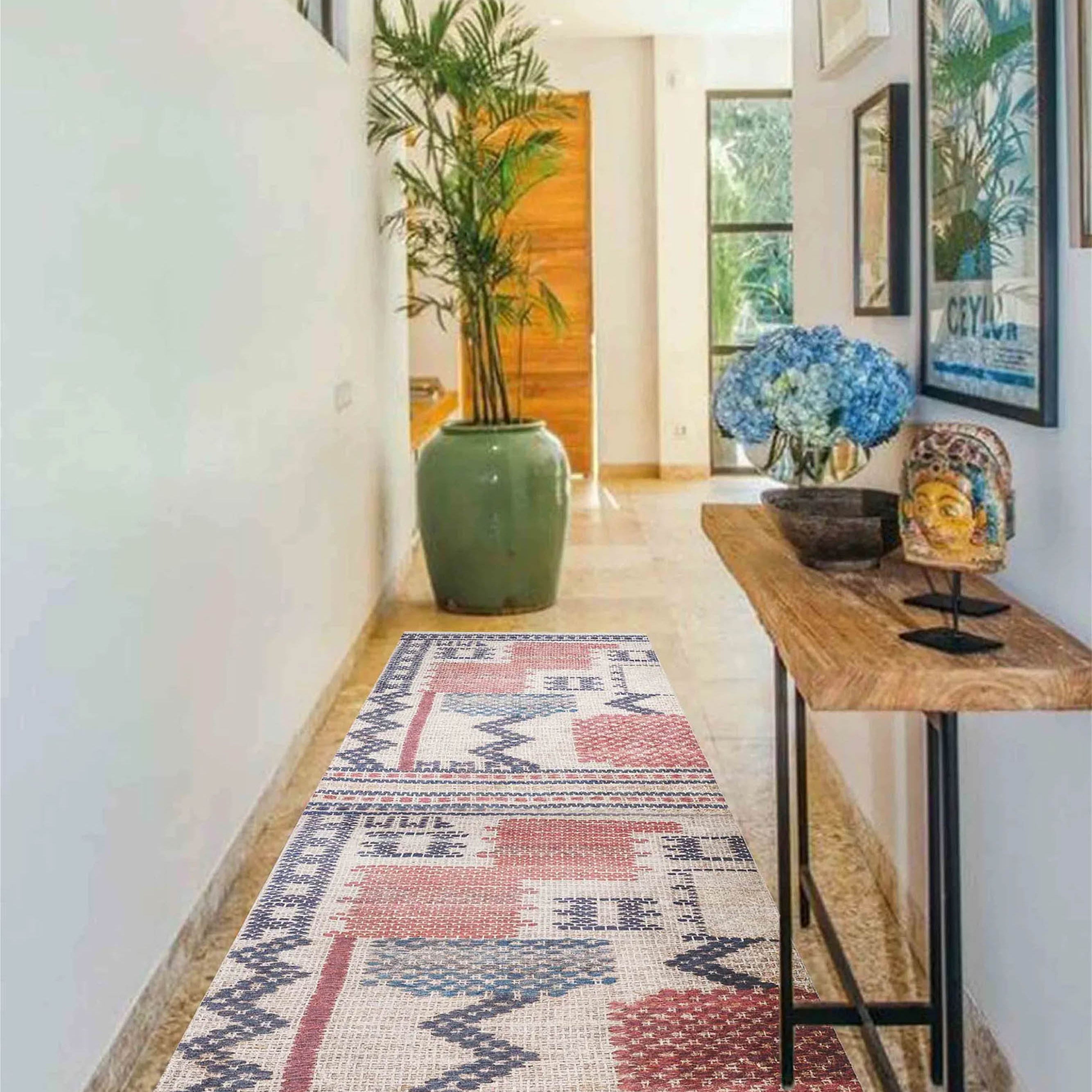 Saoirse Turkish Kilim Beige Light Orange Rug