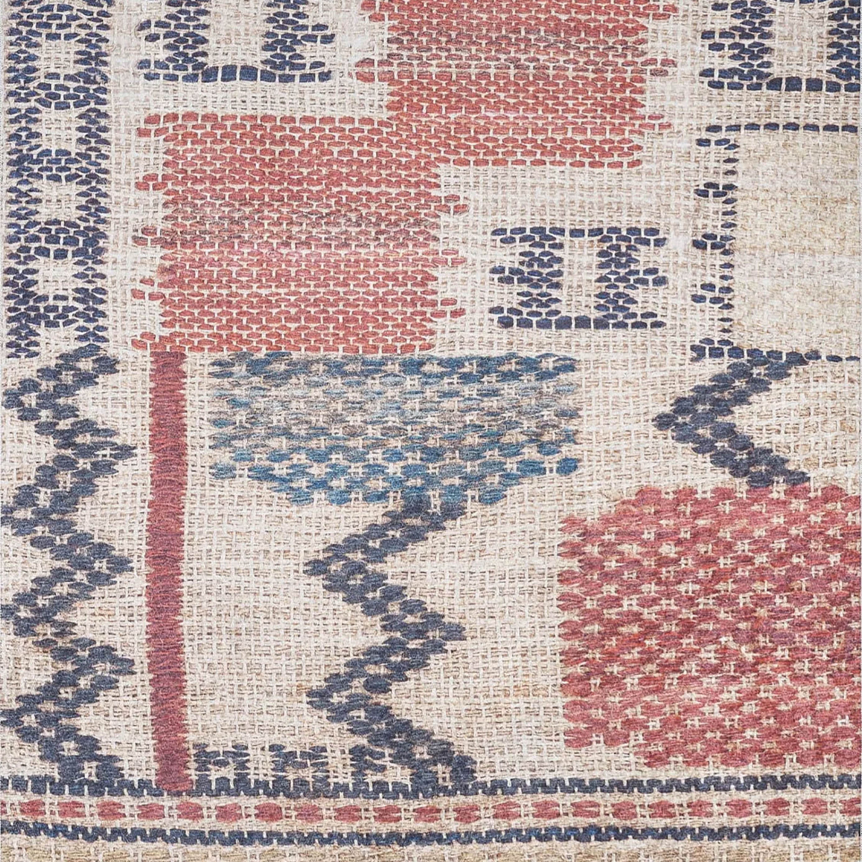 Saoirse Turkish Kilim Beige Light Orange Rug