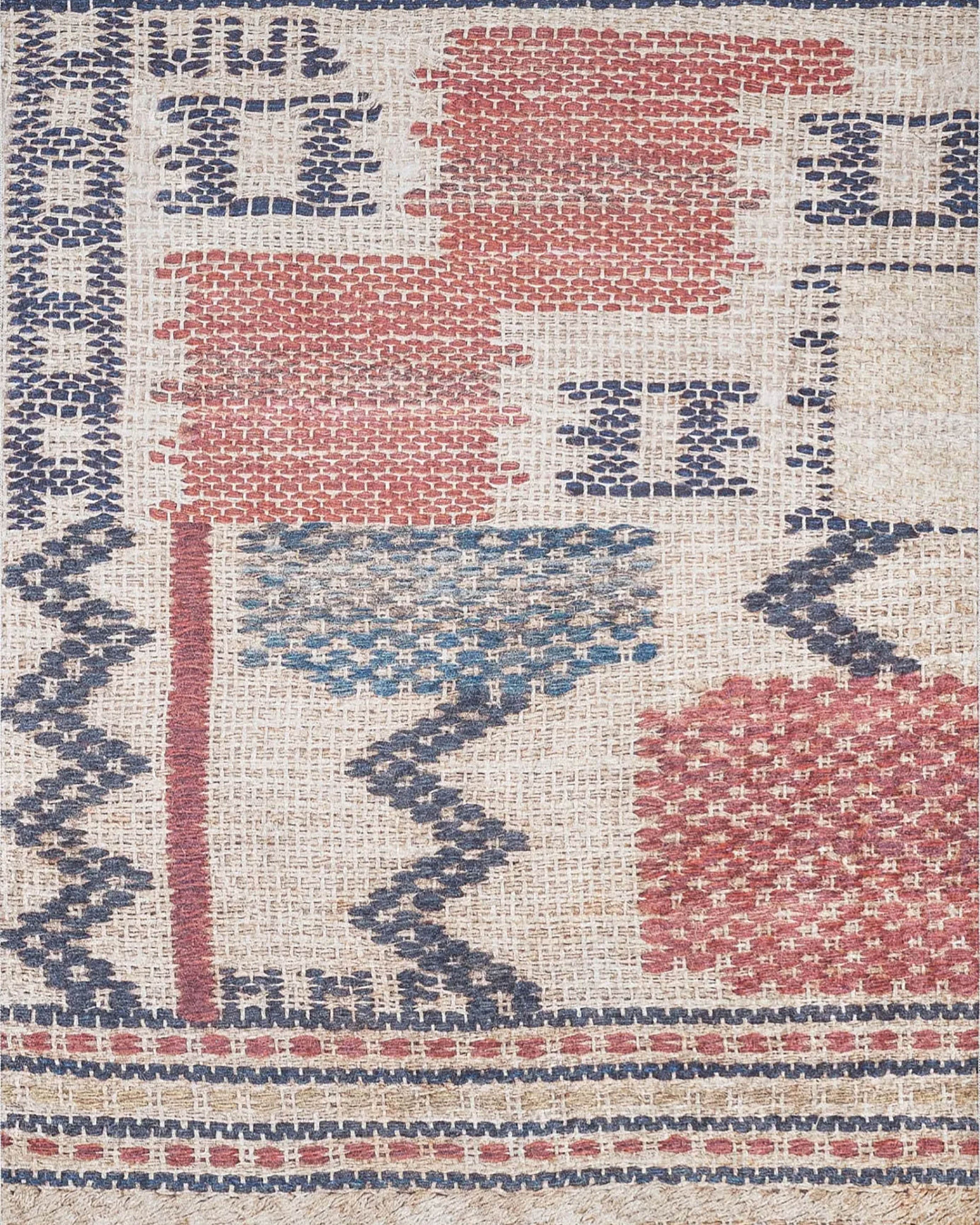Saoirse Turkish Kilim Beige Light Orange Rug