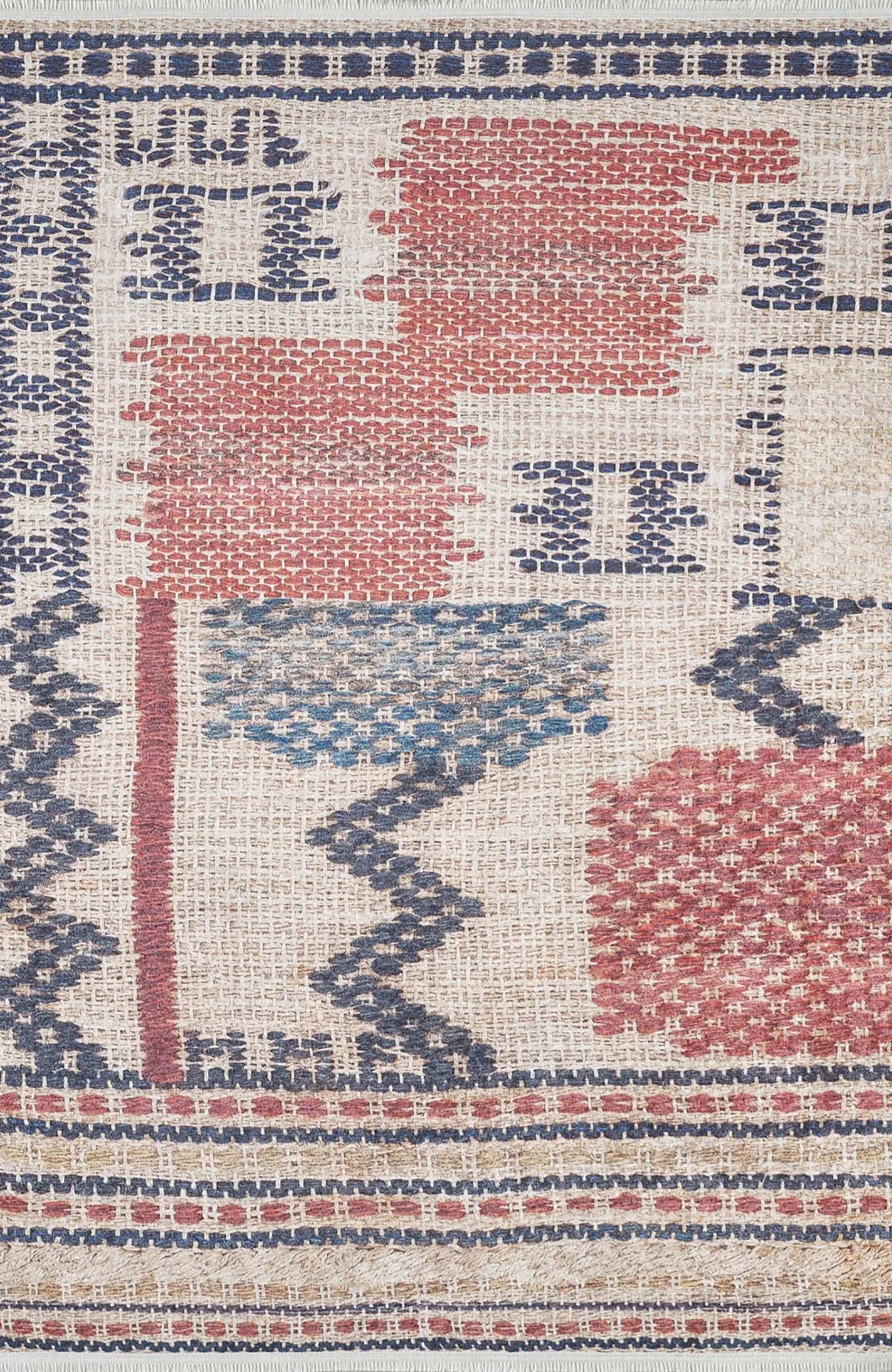 Saoirse Turkish Kilim Beige Light Orange Rug