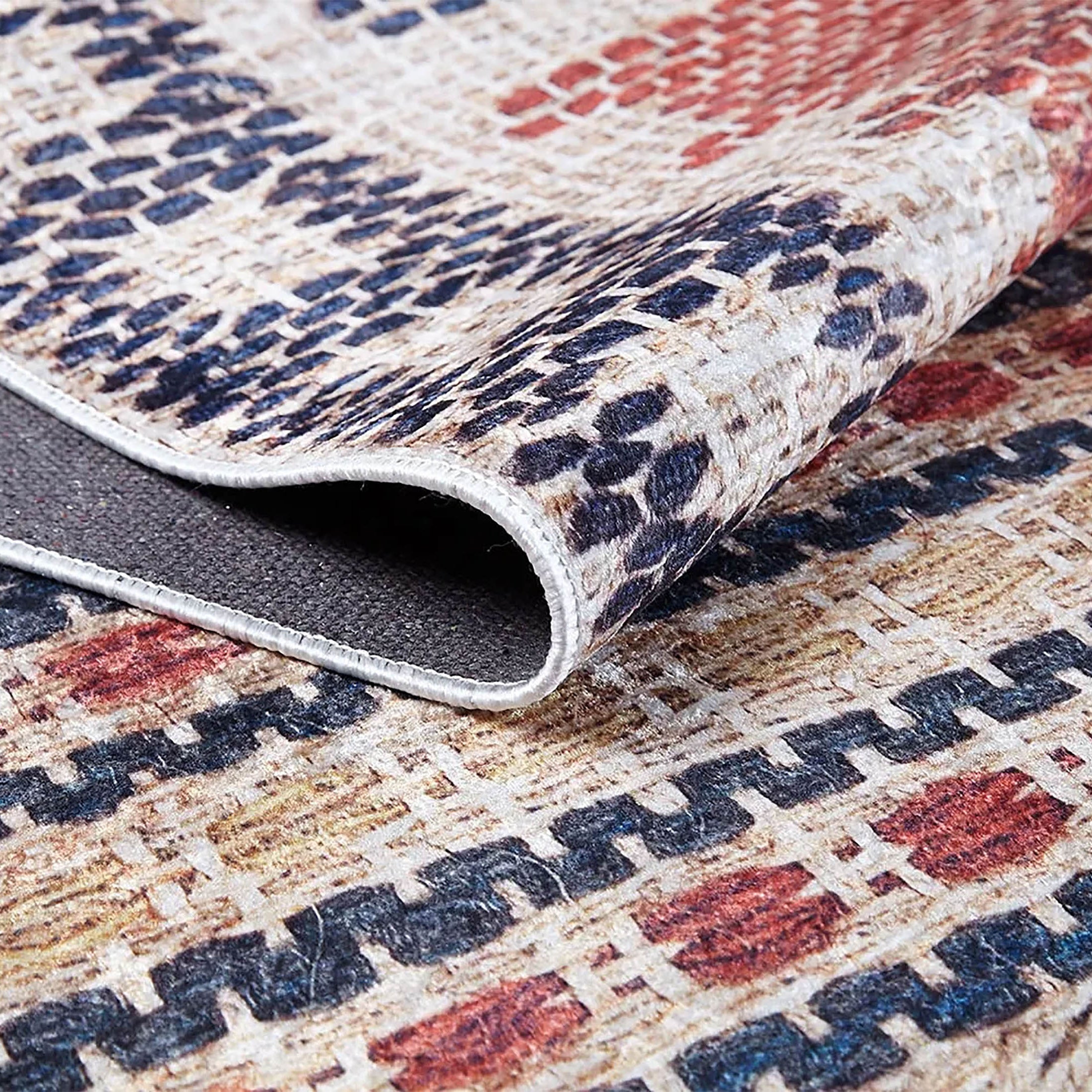 Saoirse Turkish Kilim Beige Light Orange Rug