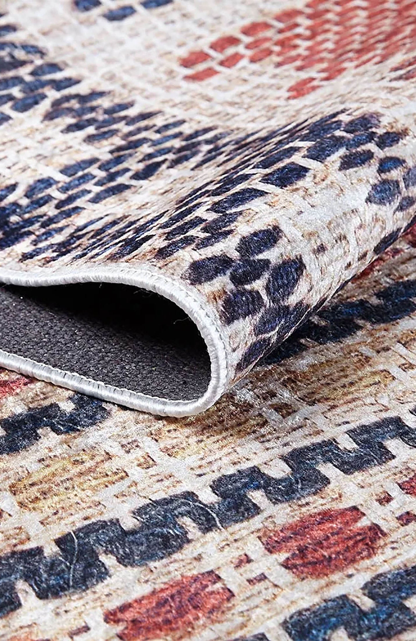 Saoirse Turkish Kilim Beige Light Orange Rug